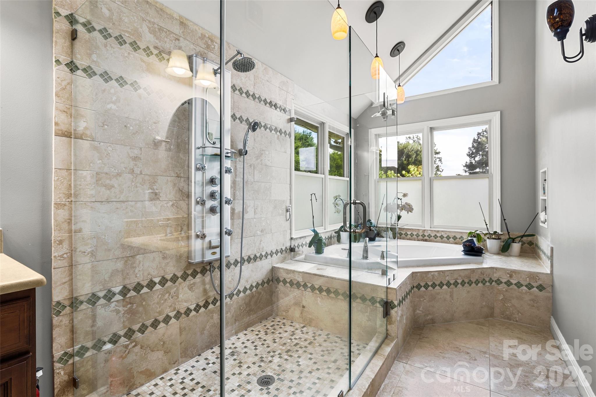 Luxury primary shower - 3375 Blue Jay Pass, Fort Mill