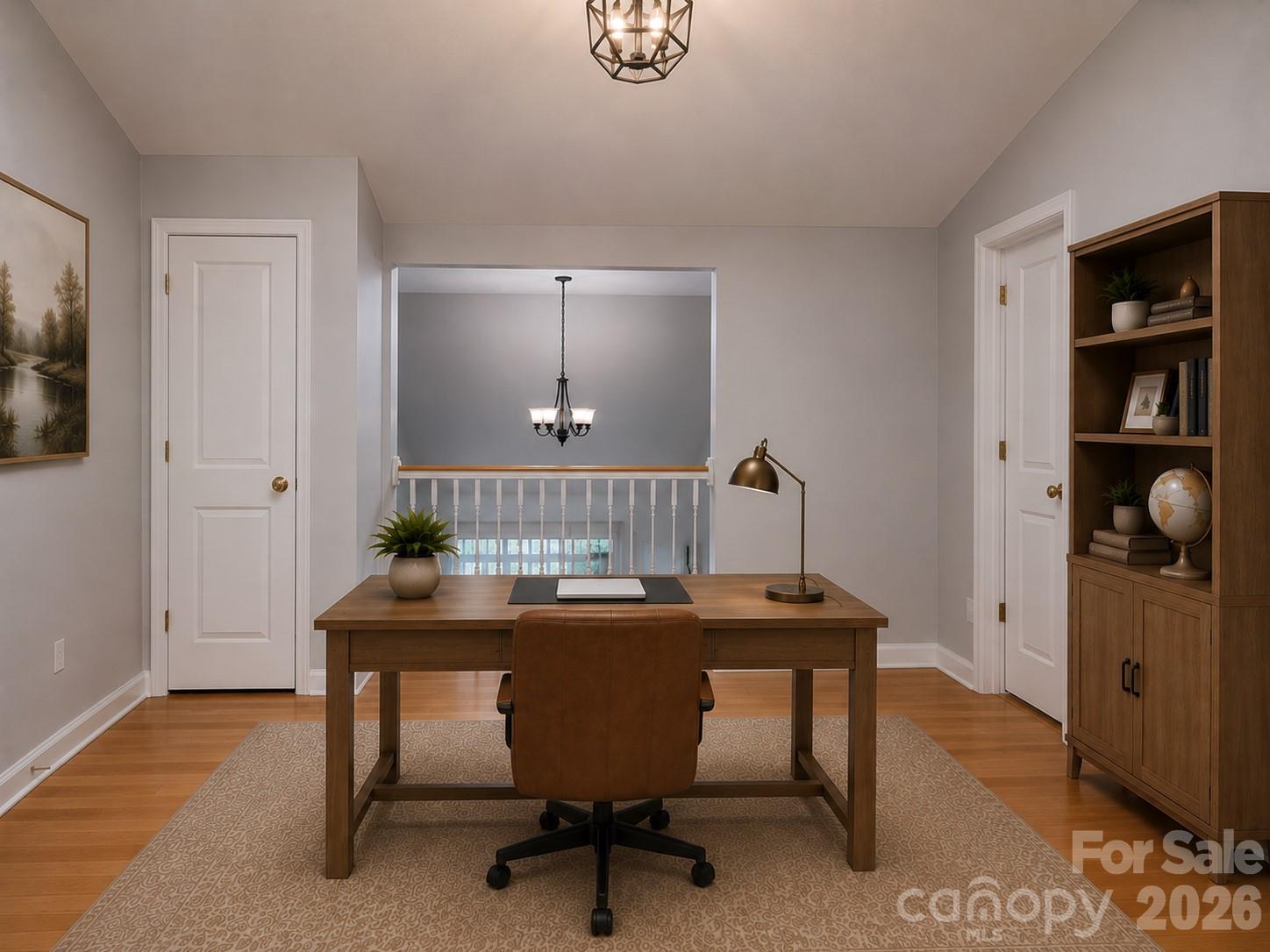 office second floor virtually staged - 1929 Billingsville School Court, Charlotte