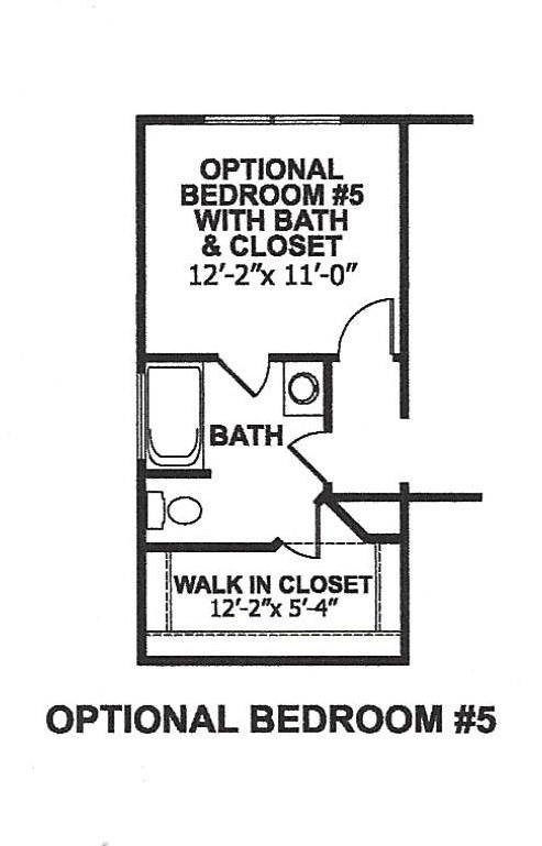 Optional Bedroom #5 - 261 Corrie Ann Drive, Concord