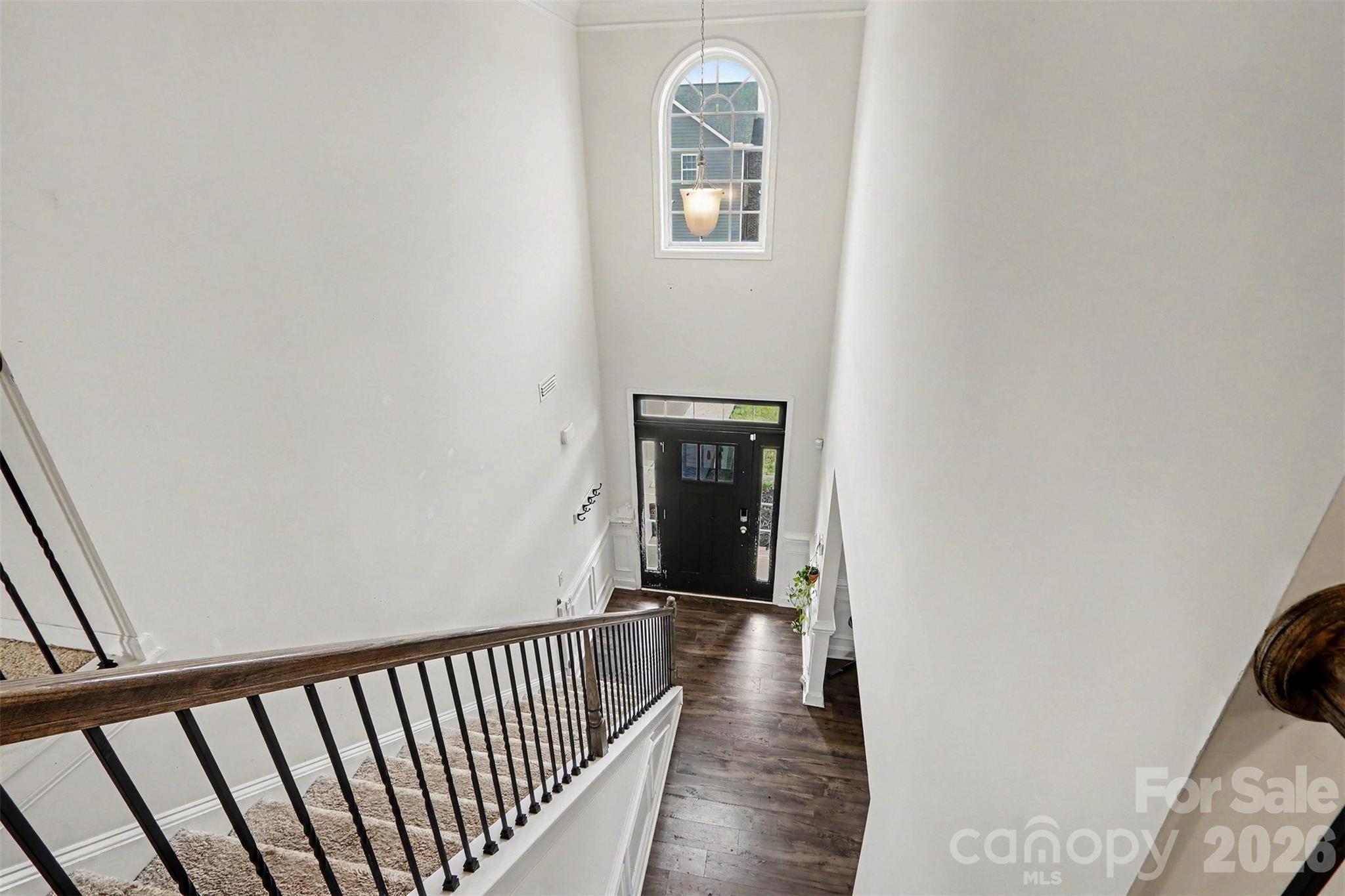 Grand staircase - 124 Championship Drive, Mooresville