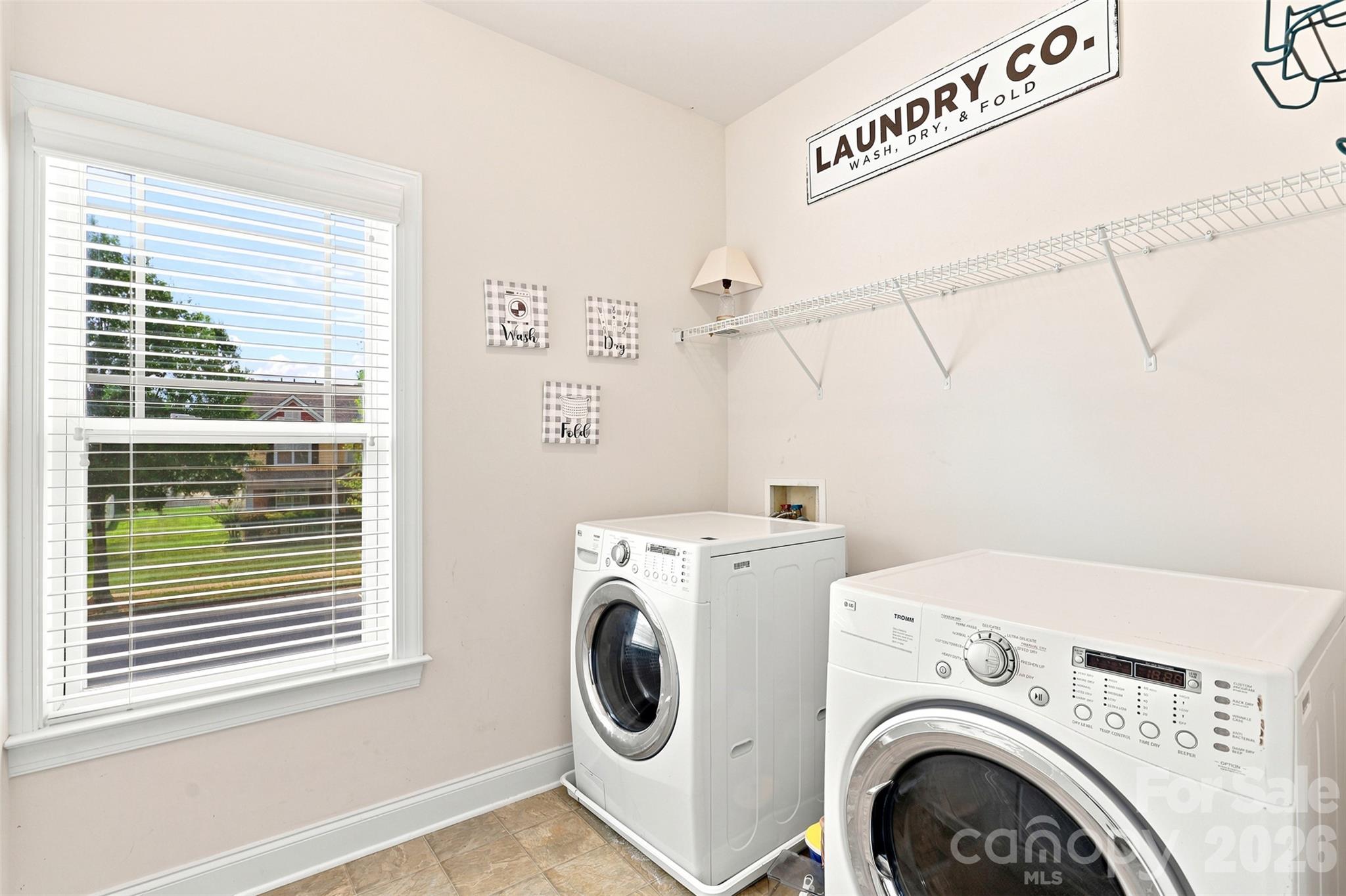 Upstairs Laundry is convenient to the bedrooms - 1507 Belmont Stakes Avenue, Indian Trail