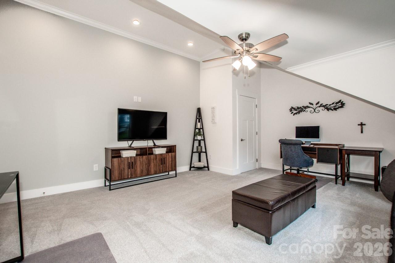 Beautiful bonus space with walk in attic access to work or hang out! - 155 Wood Acre Drive, Mooresville