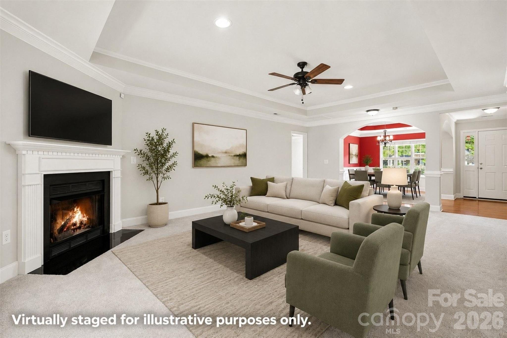 Single Family Residence at 207 Edenshire Court, Indian Trail, photo 7 of 46