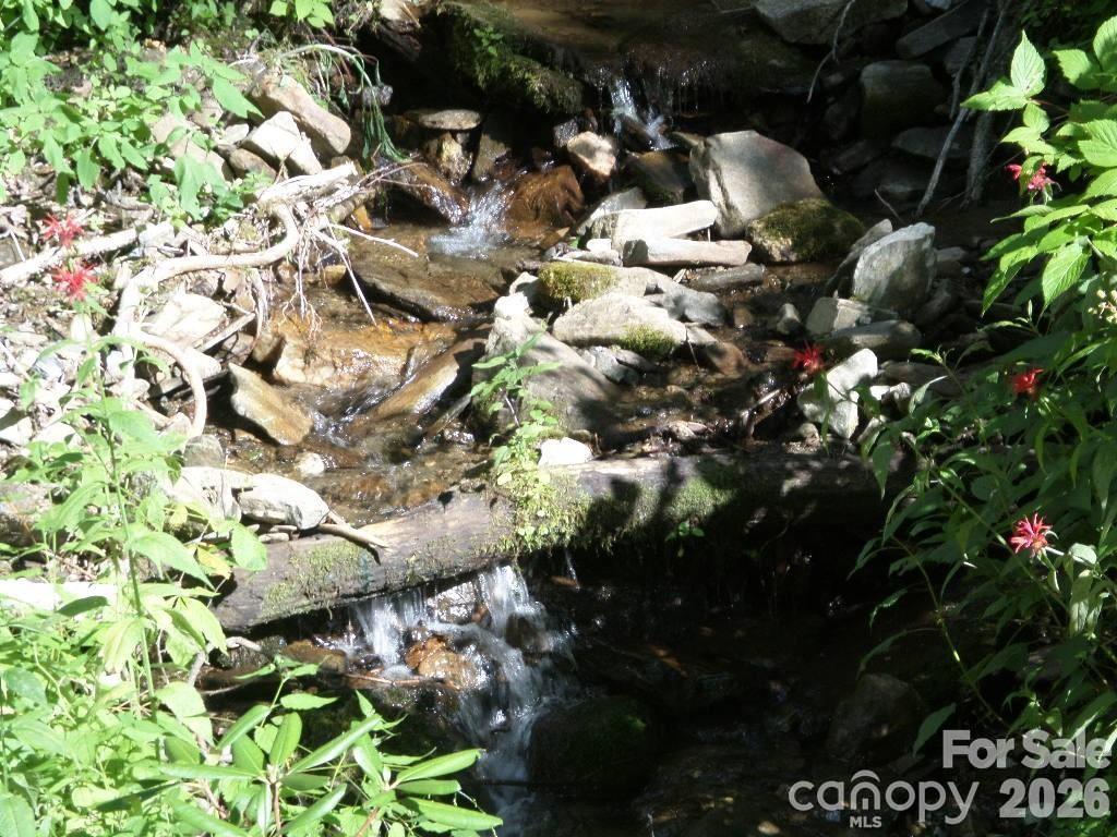 Small creek at the bottom of the property - 52 Lantern Ridge, Maggie Valley