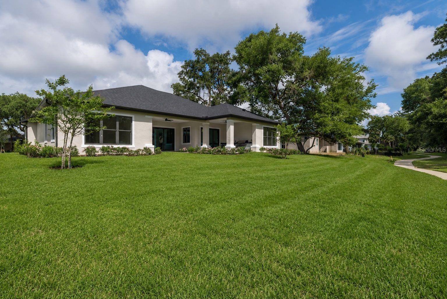 Backyard - 17 OLD OAK DR N, PALM COAST