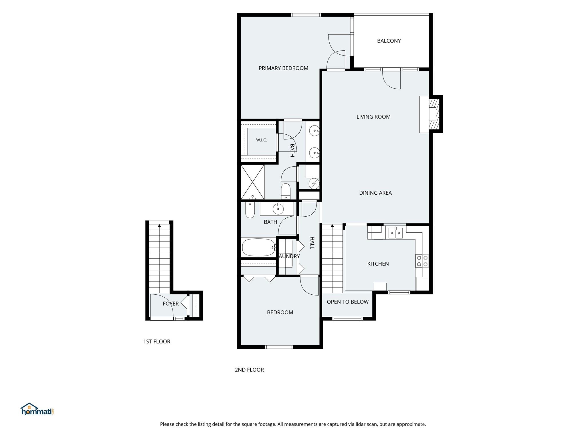Floor Plan - "L" shape area is the entry way. - 1806 Fairlawn Court, Rock Hill