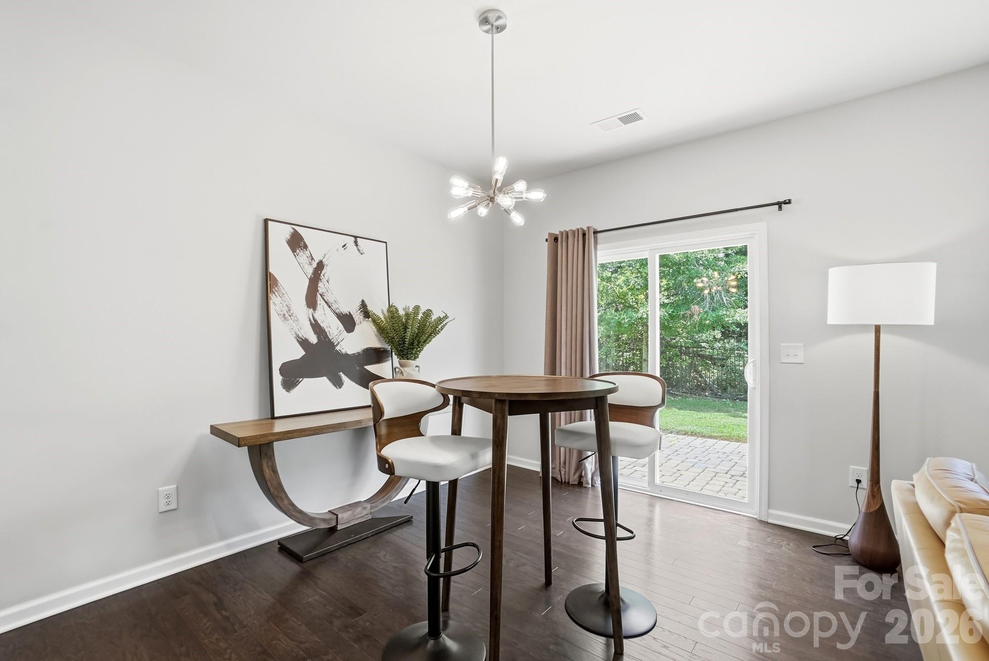 Breakfast nook - 9815 Caledenia Drive, Huntersville
