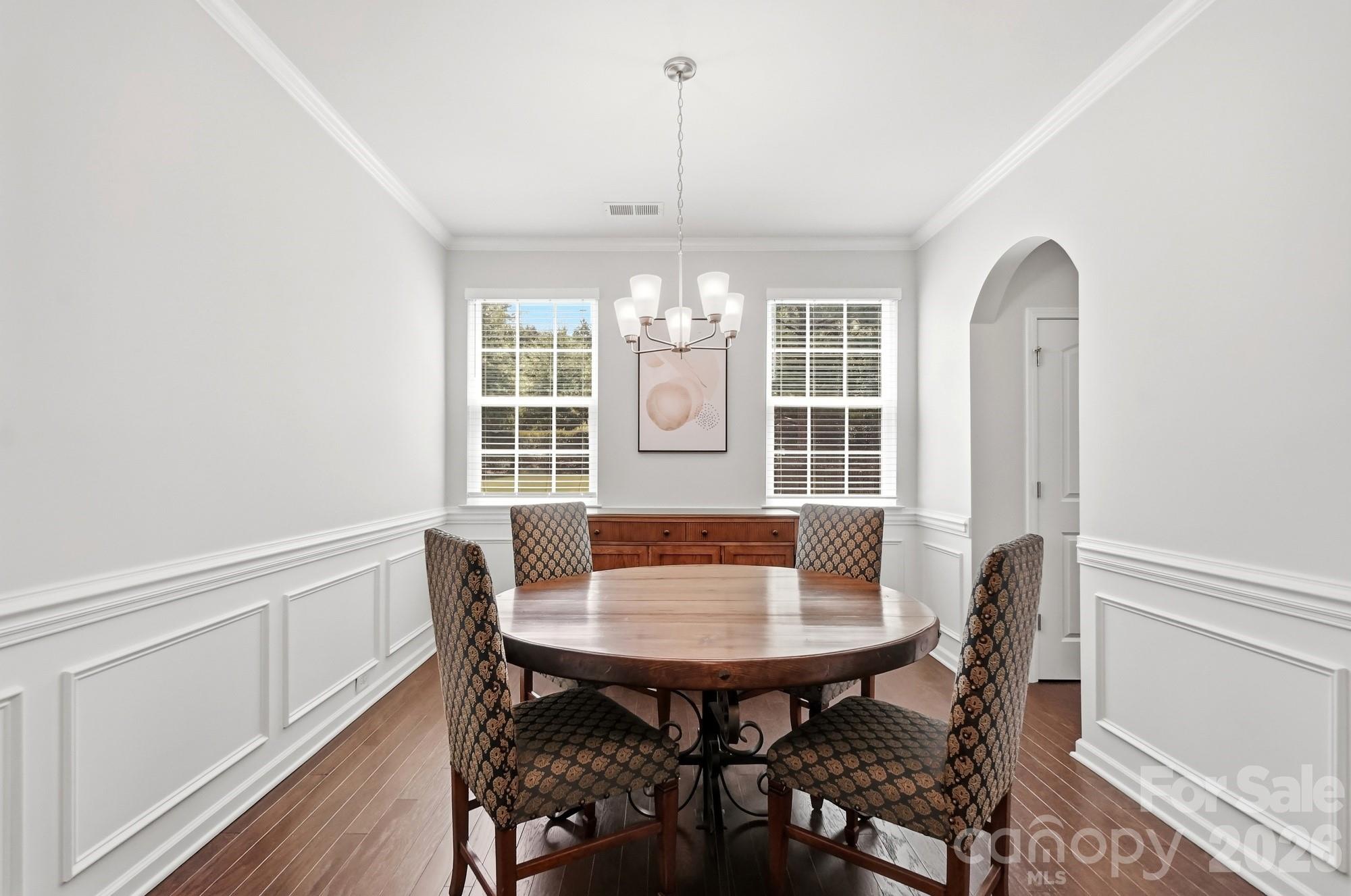 Formal dining room - 9815 Caledenia Drive, Huntersville
