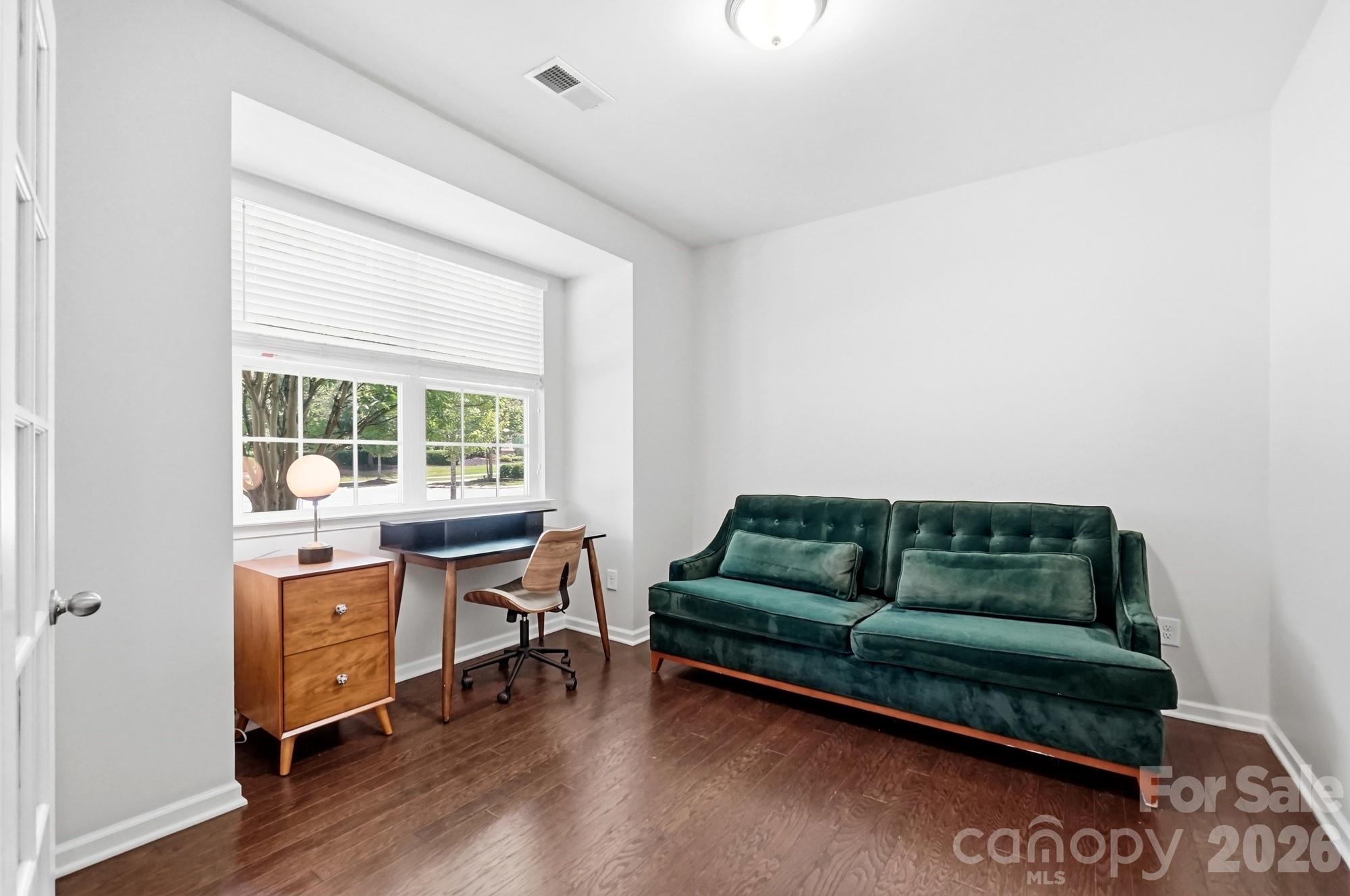 Office with double glass doors - 1st floor - 9815 Caledenia Drive, Huntersville