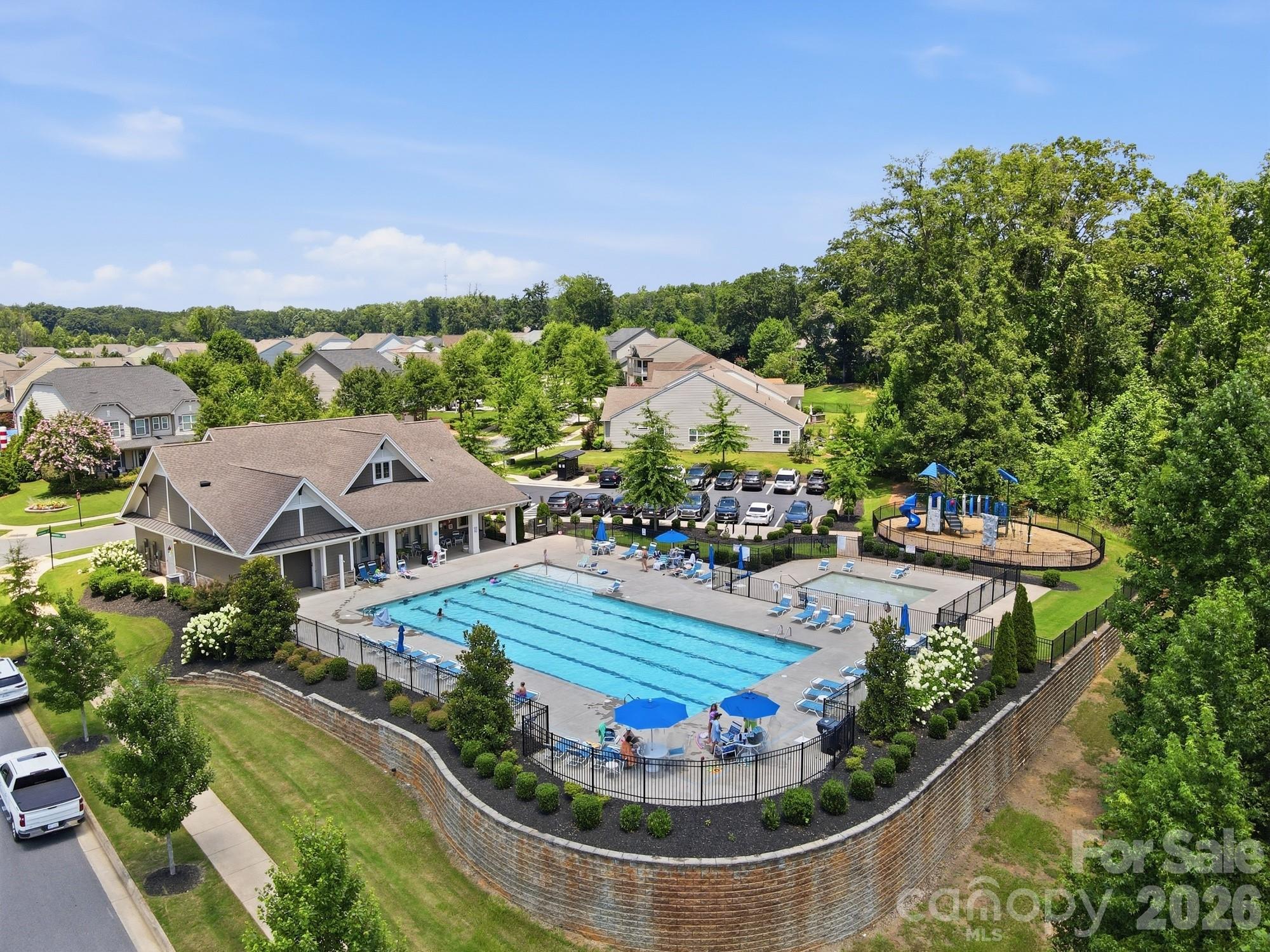 Arrington Community pool and club house - 9815 Caledenia Drive, Huntersville