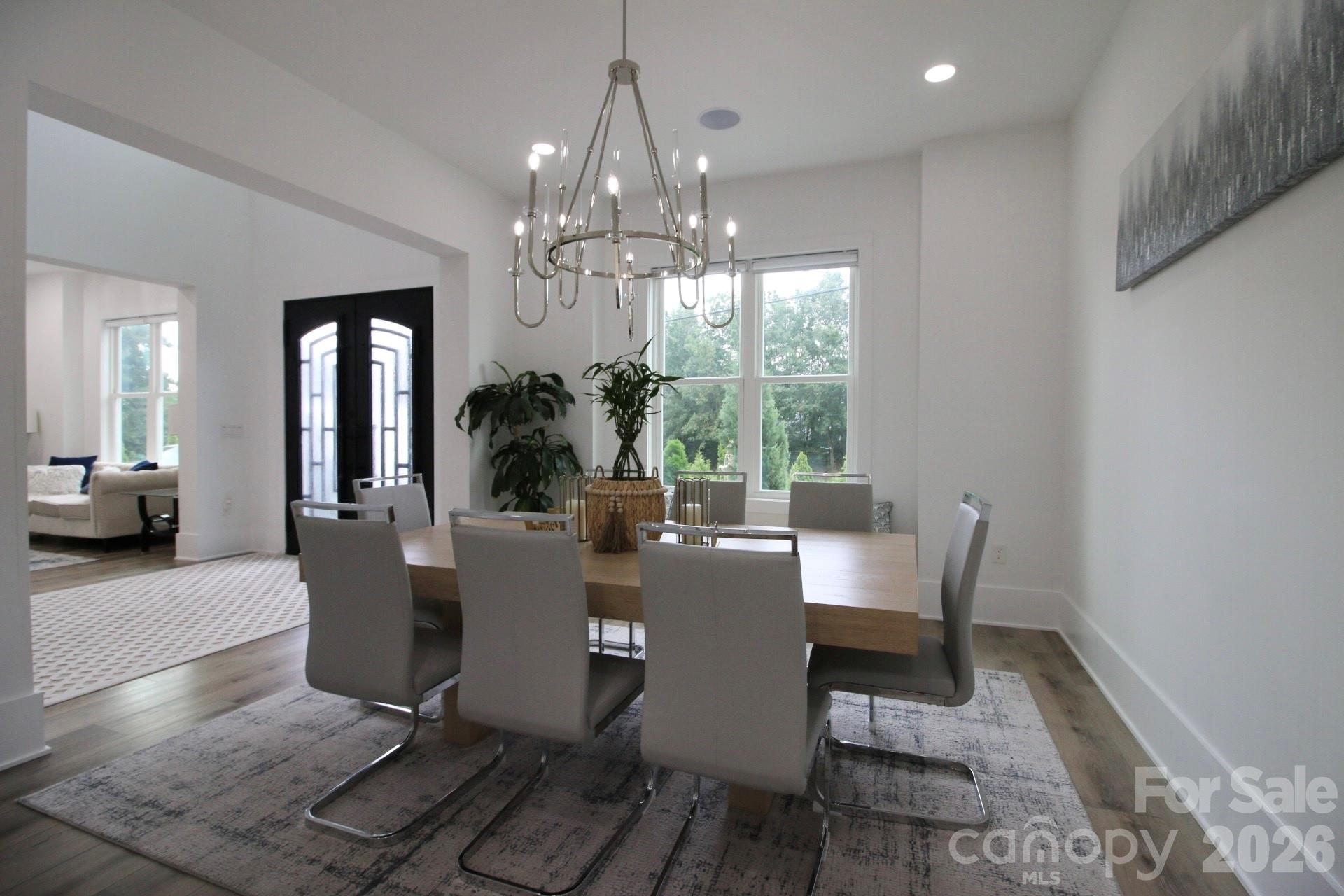 Formal dining room - 2916 Margaret Wallace Road, Matthews
