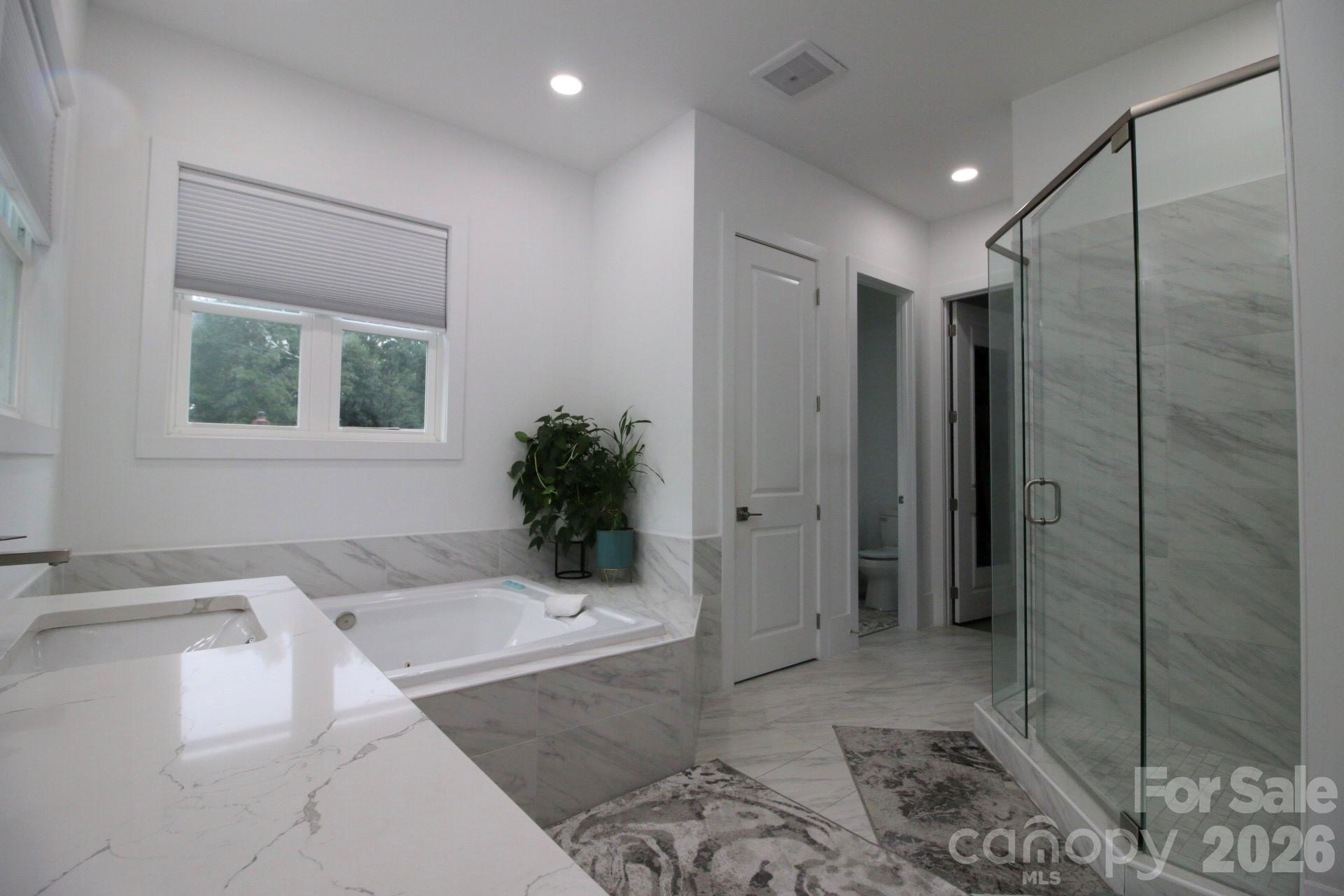 Master bathroom - 2916 Margaret Wallace Road, Matthews