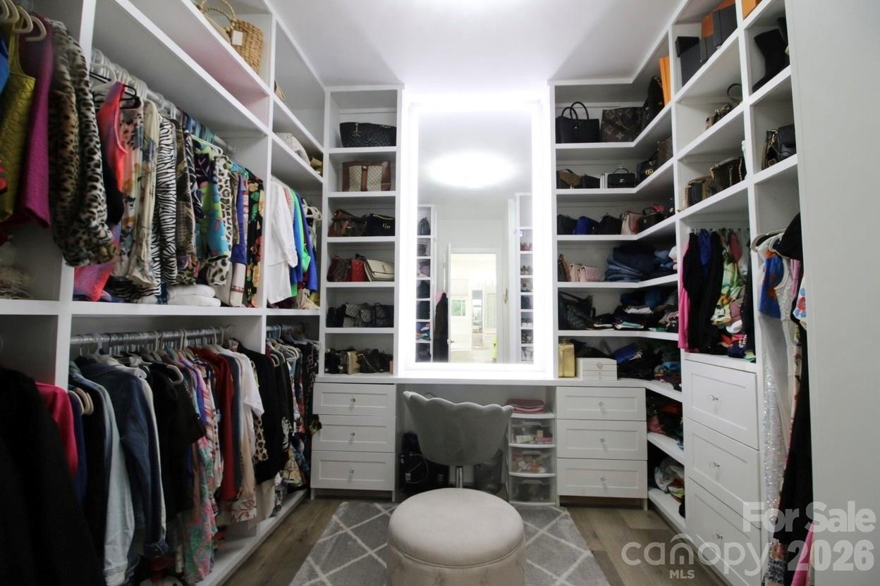 Master closet - 2916 Margaret Wallace Road, Matthews