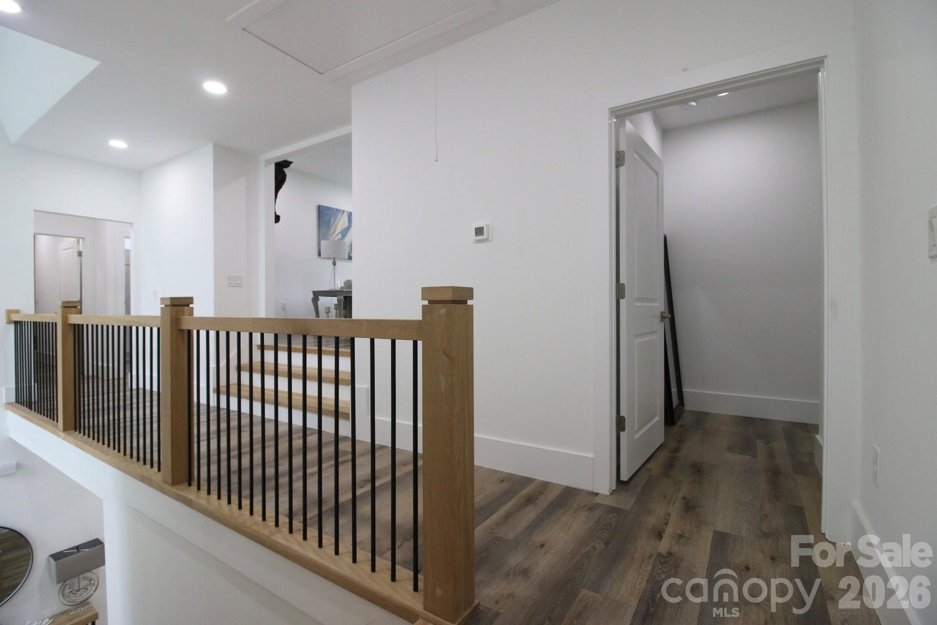 Upstairs hallway - 2916 Margaret Wallace Road, Matthews