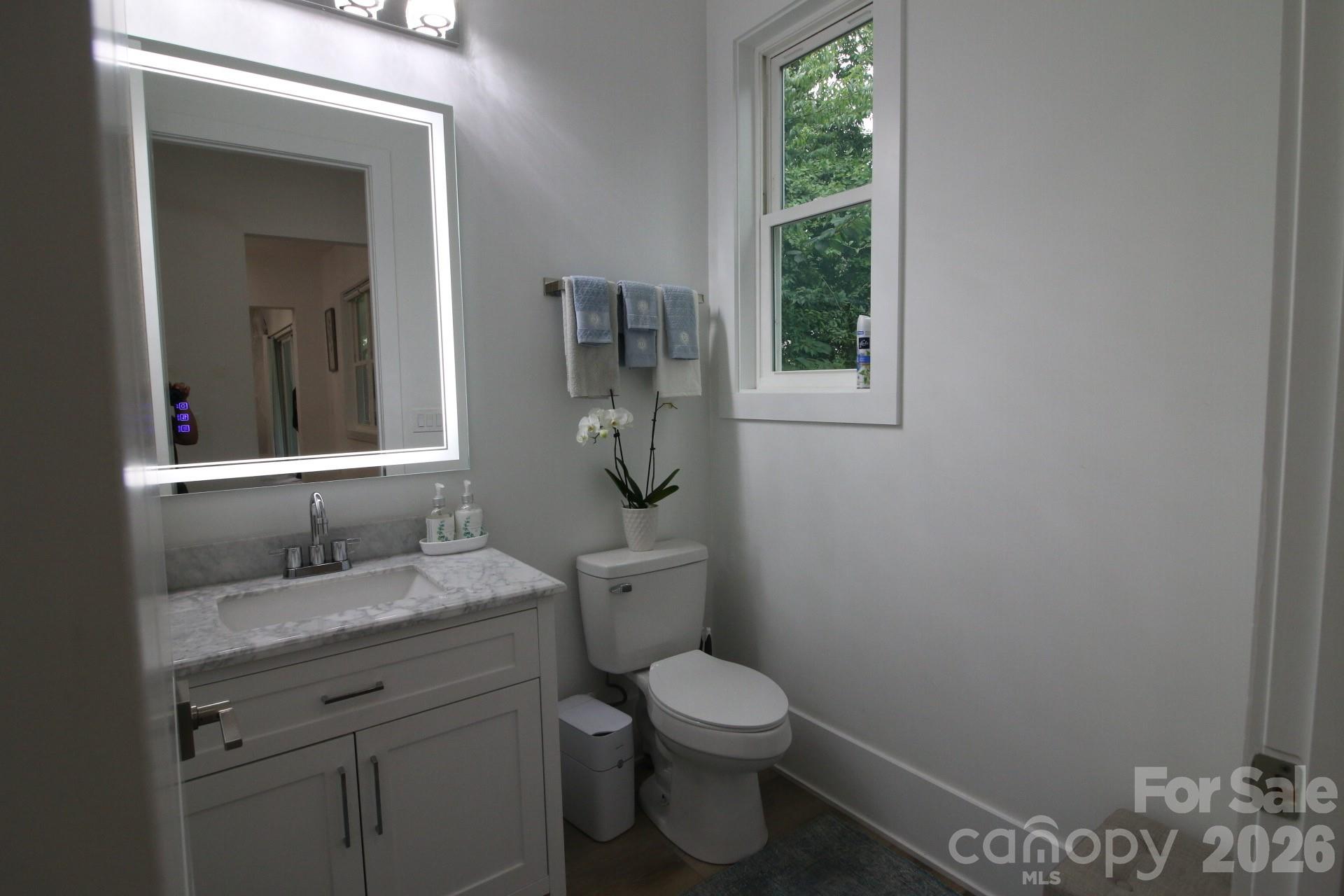 Half bathroom - 2916 Margaret Wallace Road, Matthews