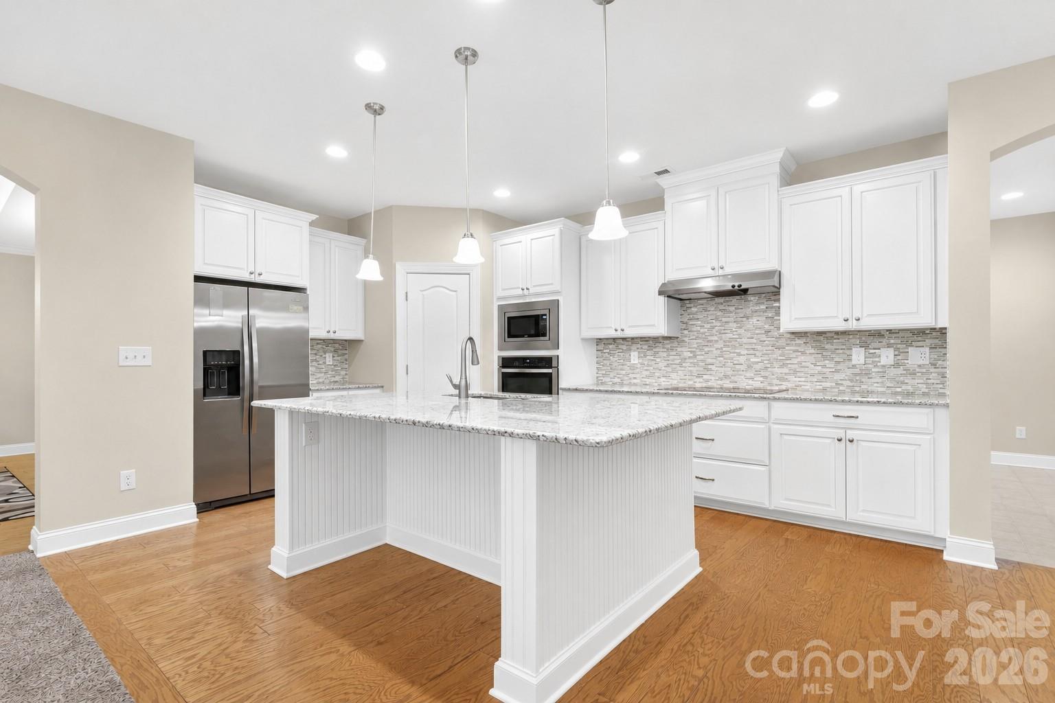 Updating inspiration with a white kitchen - 726 Lingfield Lane, Waxhaw