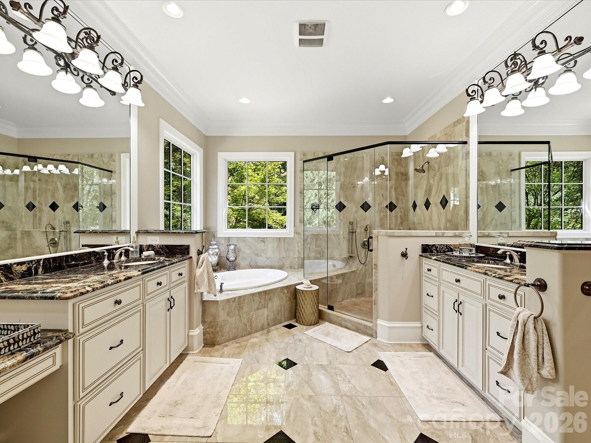 Luxury Primary Bath - 2320 Brawinal Court, Monroe