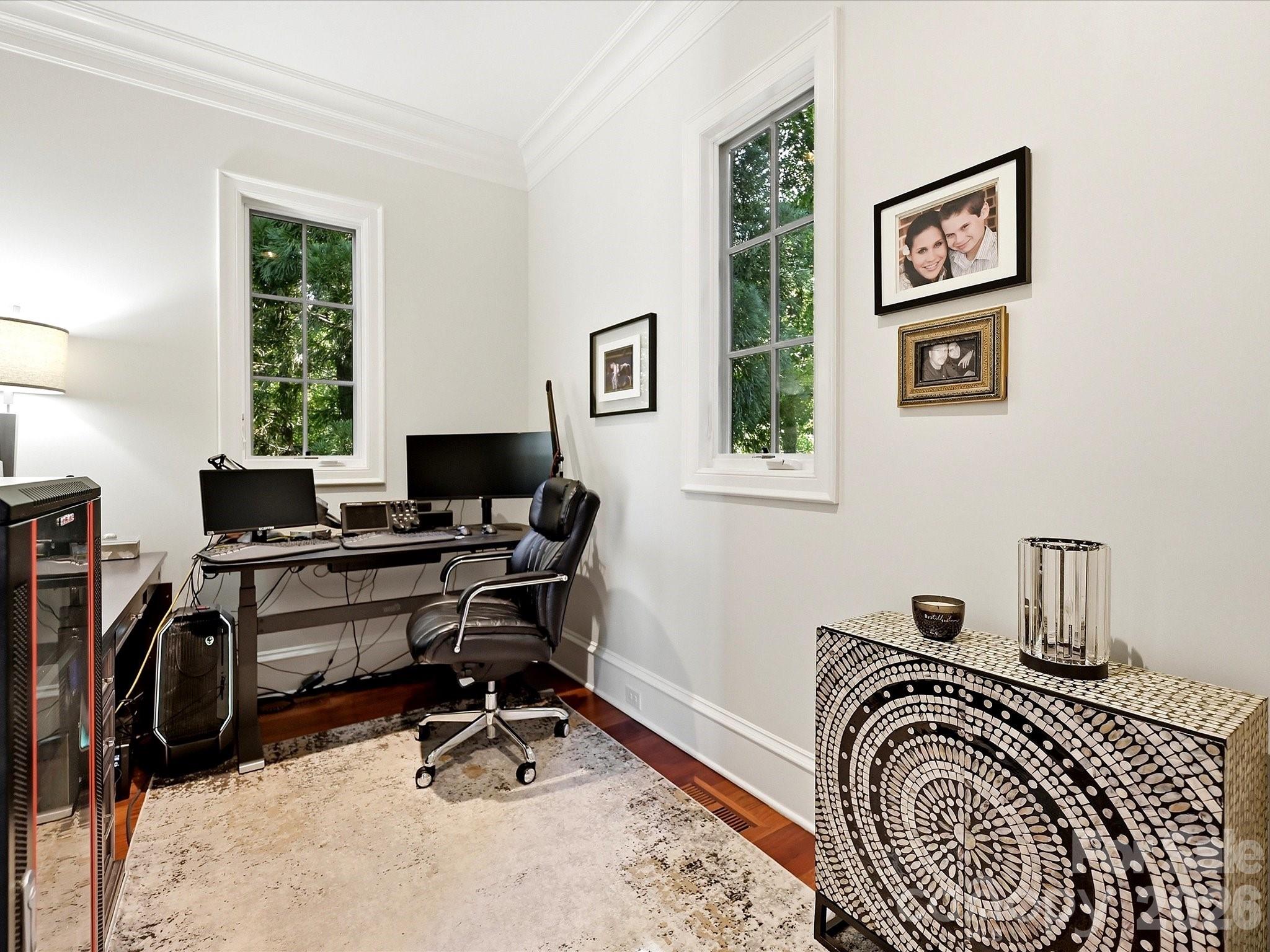 Main Level Home Office - 2320 Brawinal Court, Monroe