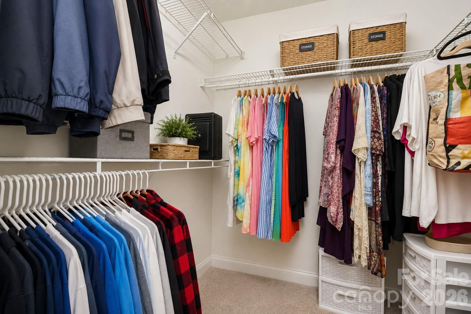 primary closet - 5645 Winslow Avenue NW, Concord