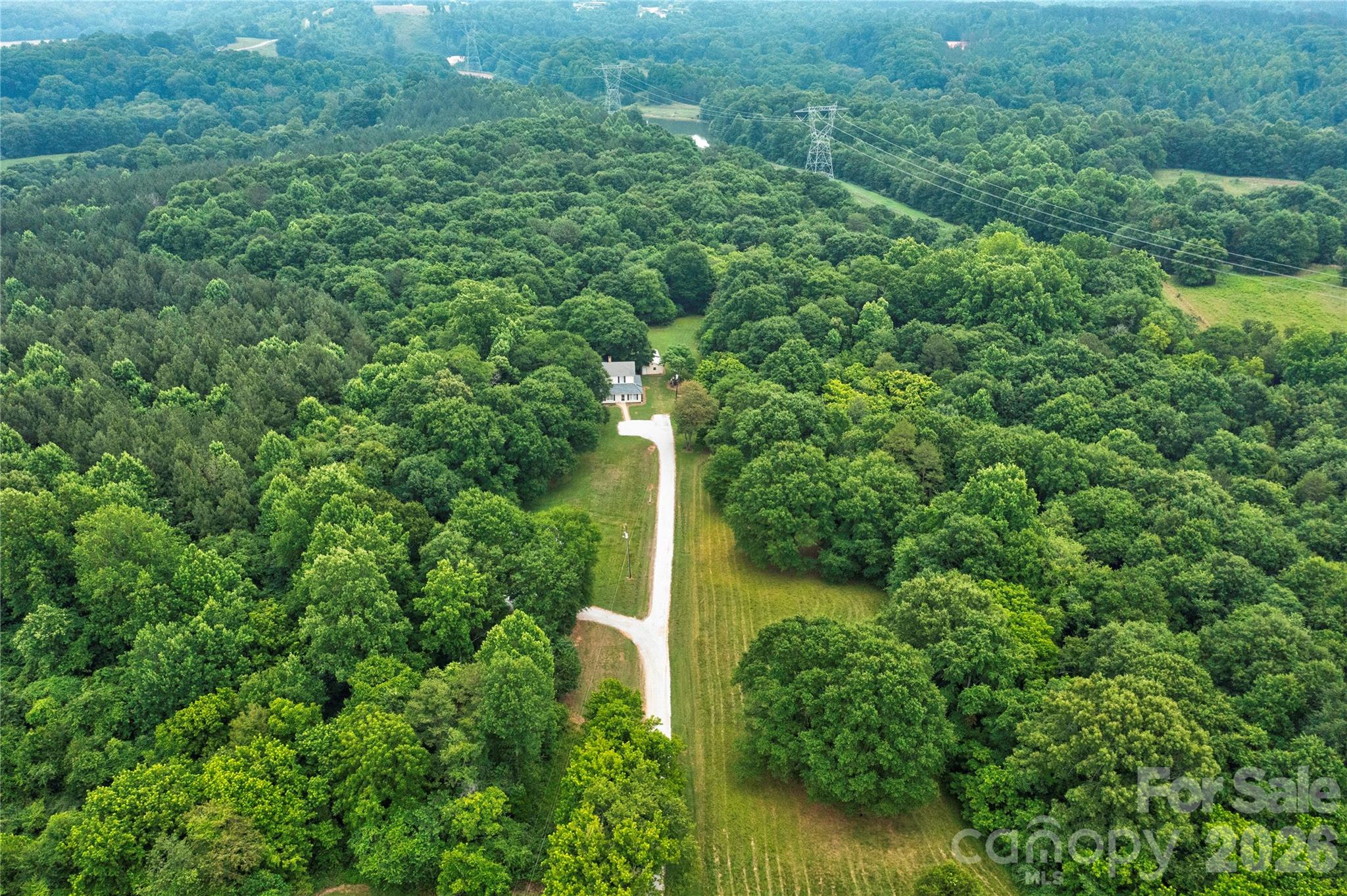 Aerial View - 1726 Metcalf Road, Shelby