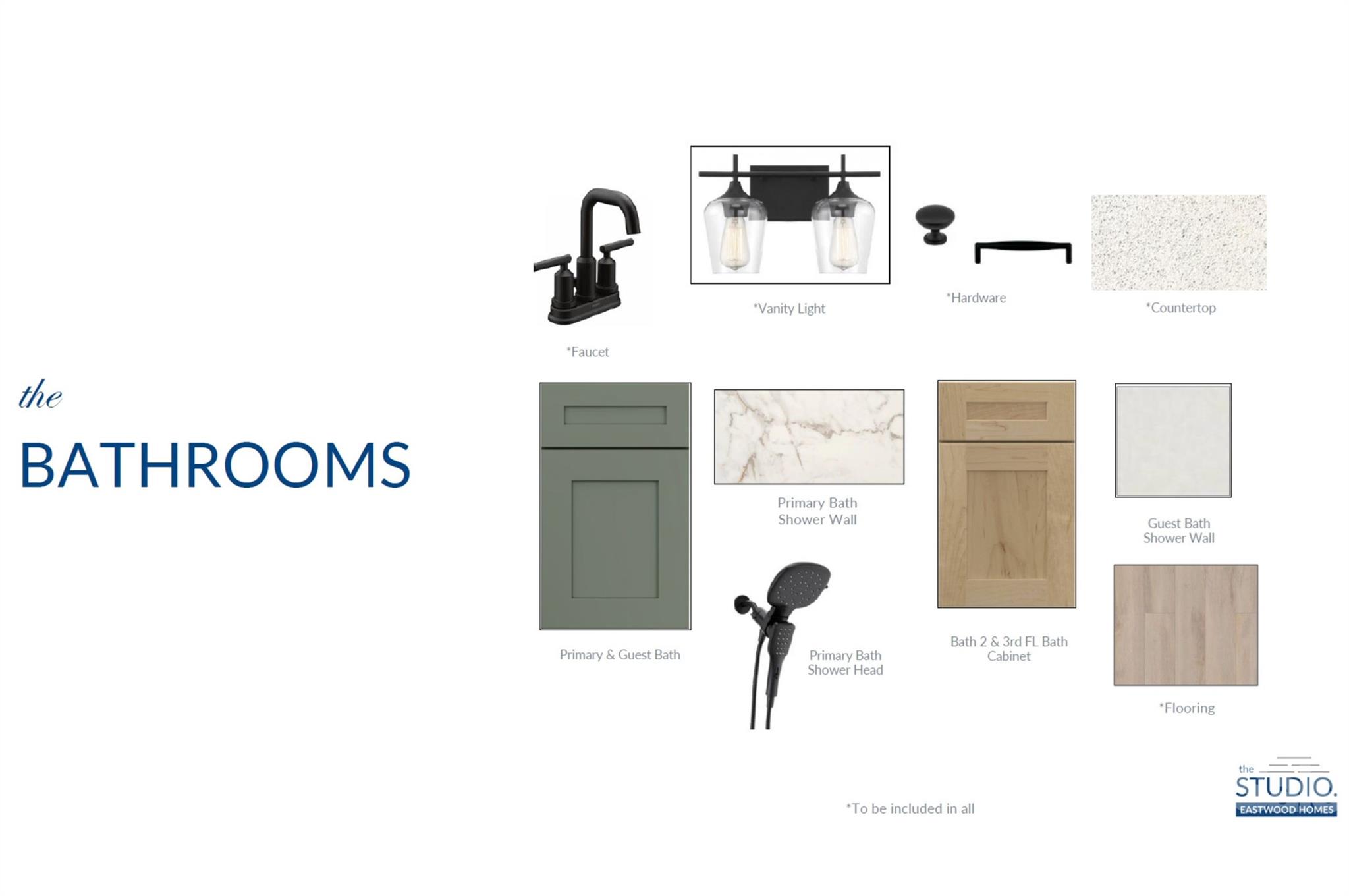 Actual selections for homesite 75 - 1067 Tradition Club Street, York