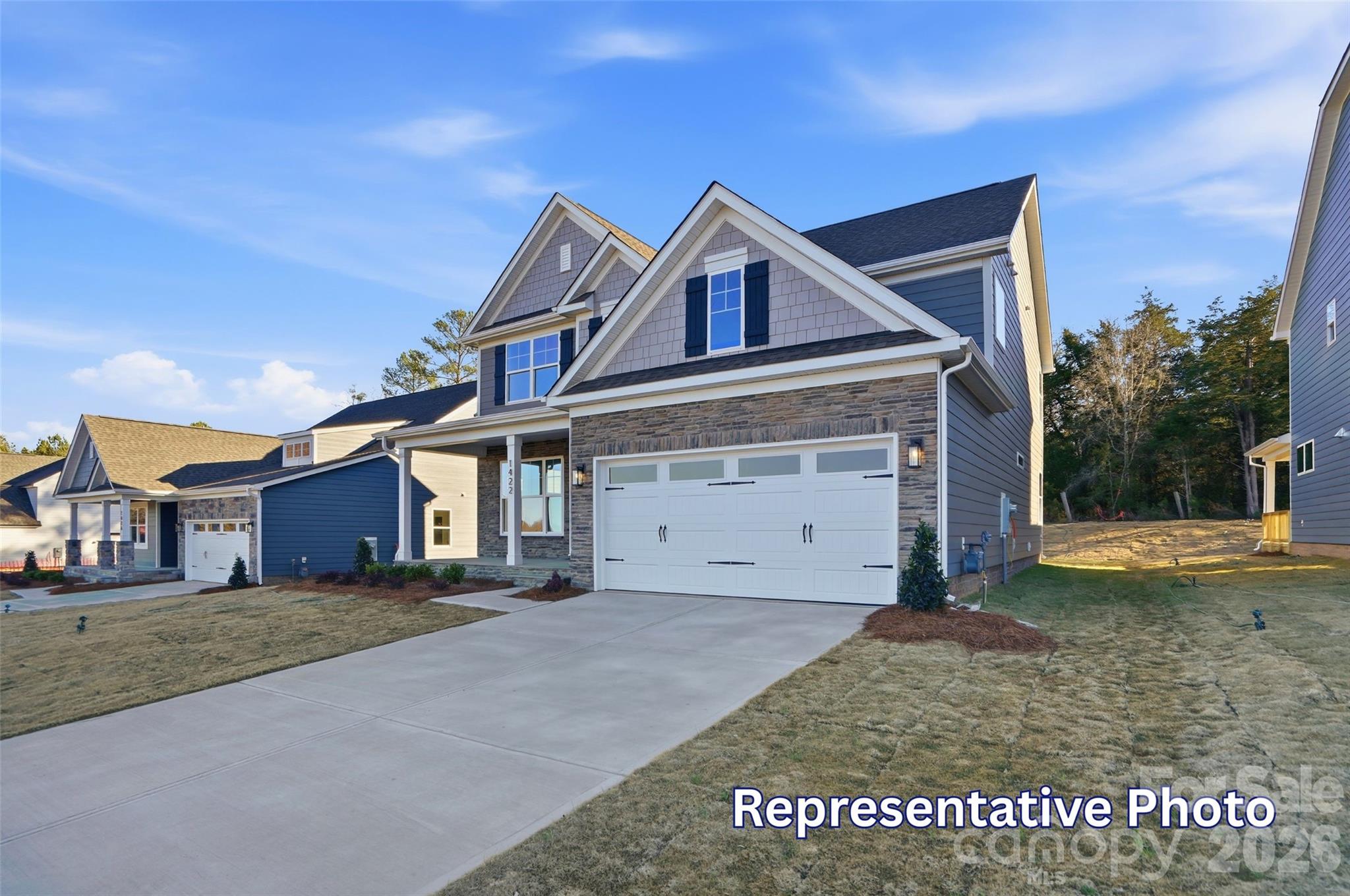 Homesite 75 features a Cypress E floorplan - 1067 Tradition Club Street, York