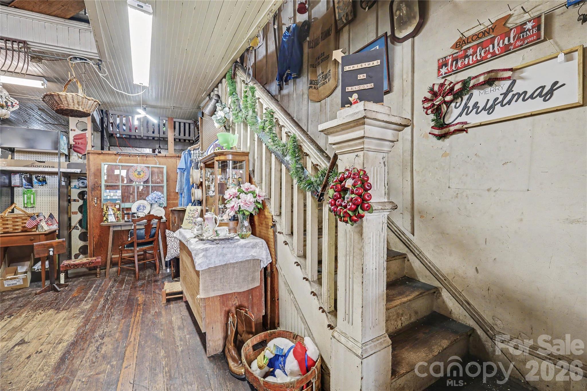 Interior staircases - 111-115 N Main Street, Mooresville