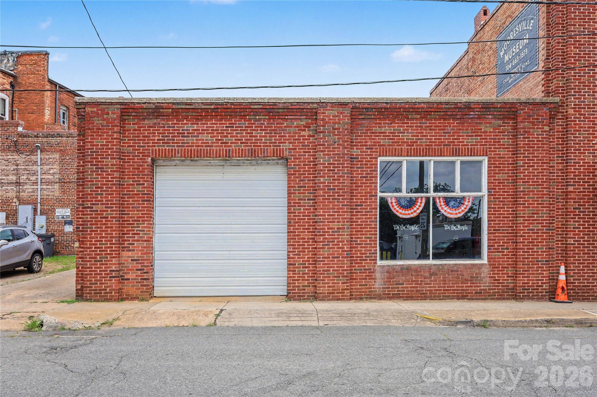 Warehouse exterior entrance on E. Center Ave. - 111-115 N Main Street, Mooresville