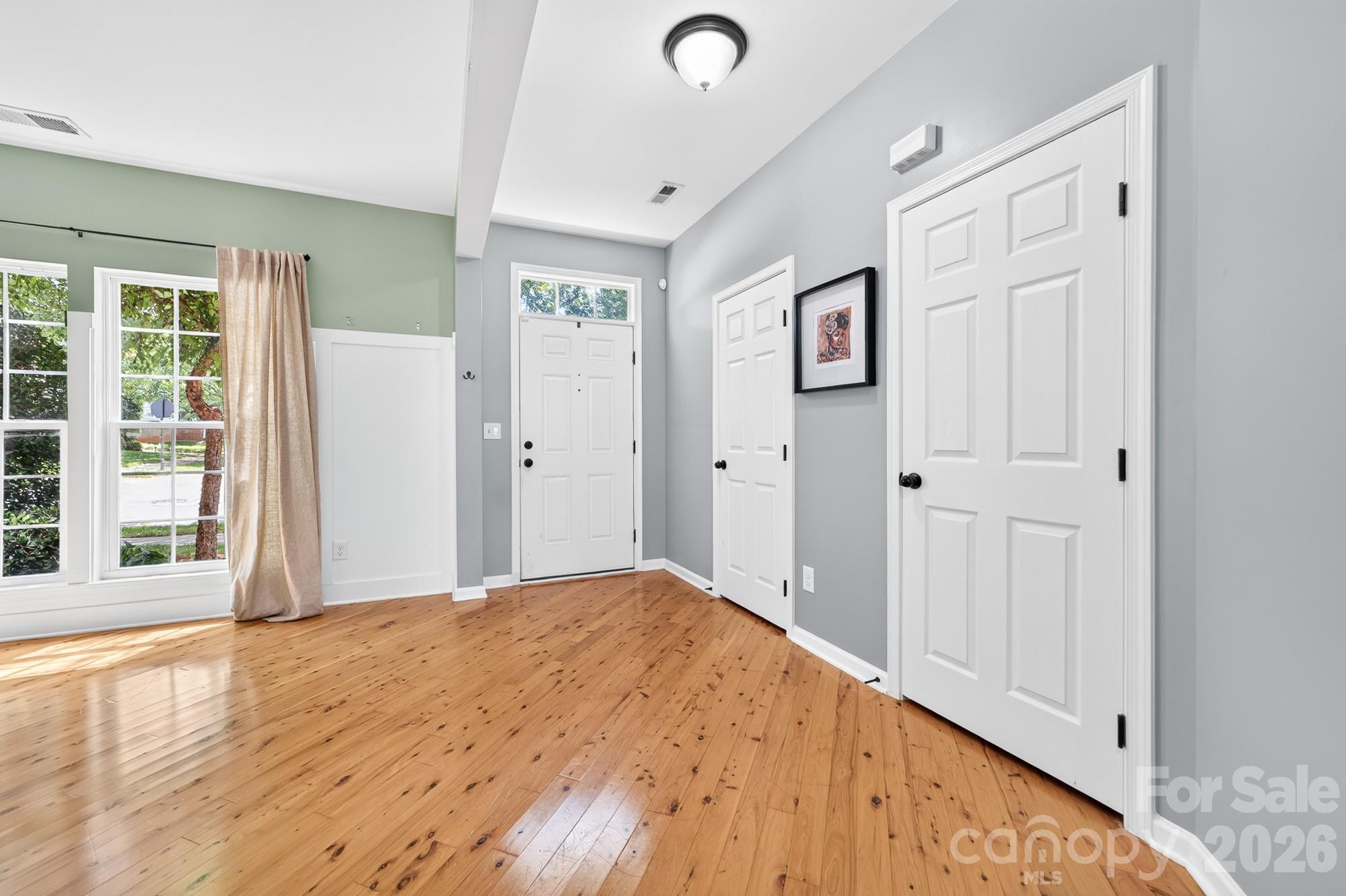 Entry and first floor 1/2 bath - 8261 Bridgegate Drive, Huntersville