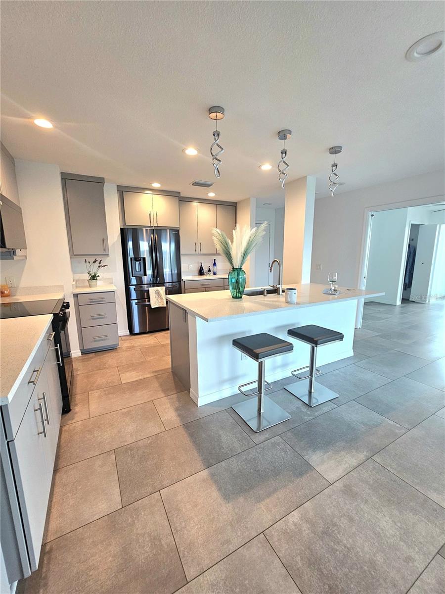 Renovated Chefs Kitchen which Opens to Dining and Living Room - 243 MARINER DR #243, TARPON SPRINGS