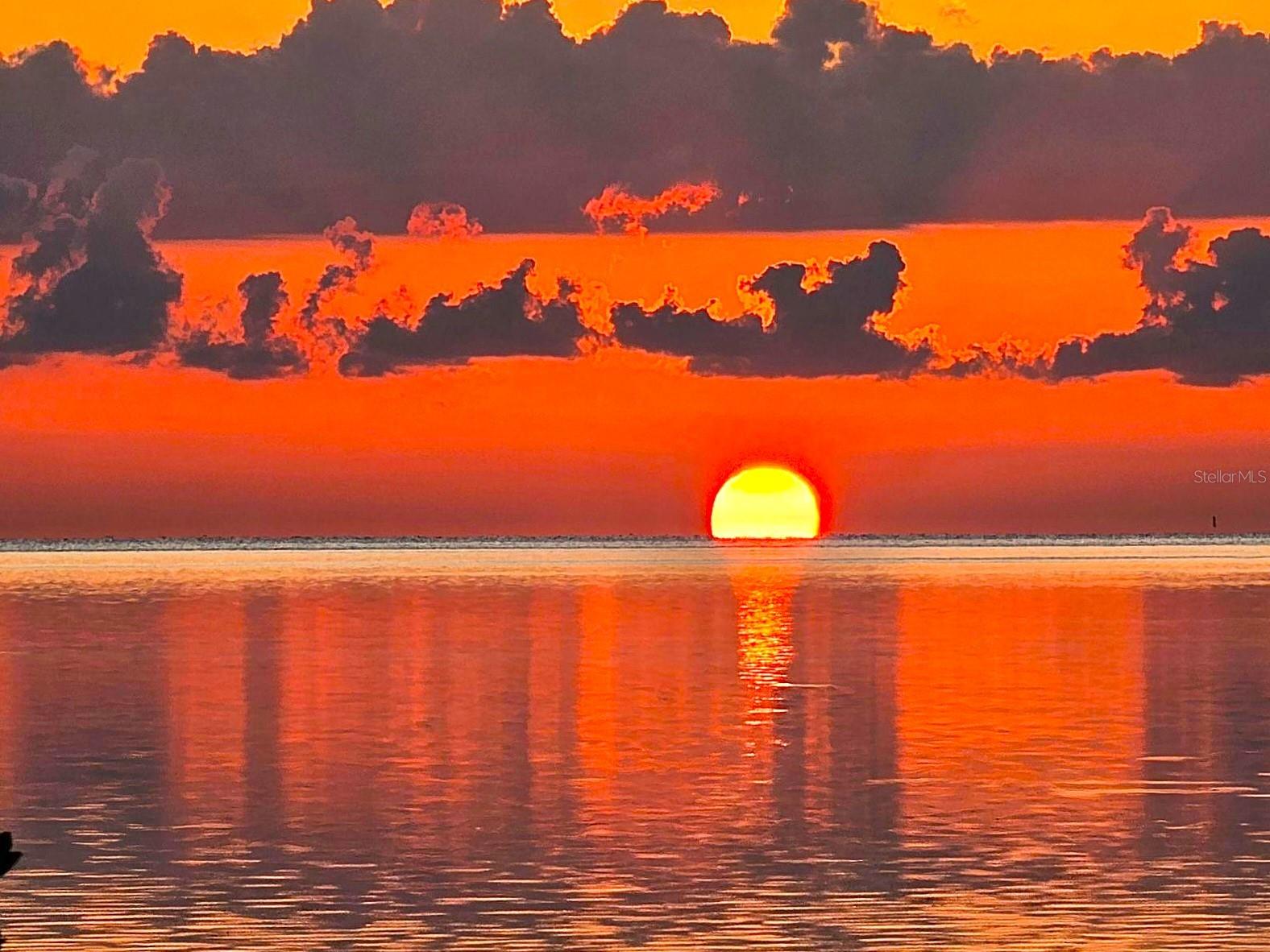 Just One of Many Stunning Sunsets - 243 MARINER DR #243, TARPON SPRINGS