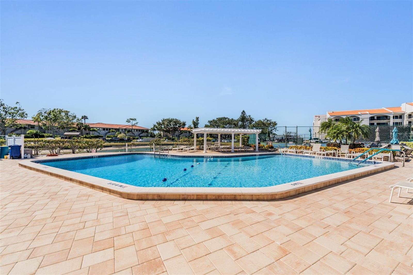 Spend a Relaxing Day at the Pool - 243 MARINER DR #243, TARPON SPRINGS