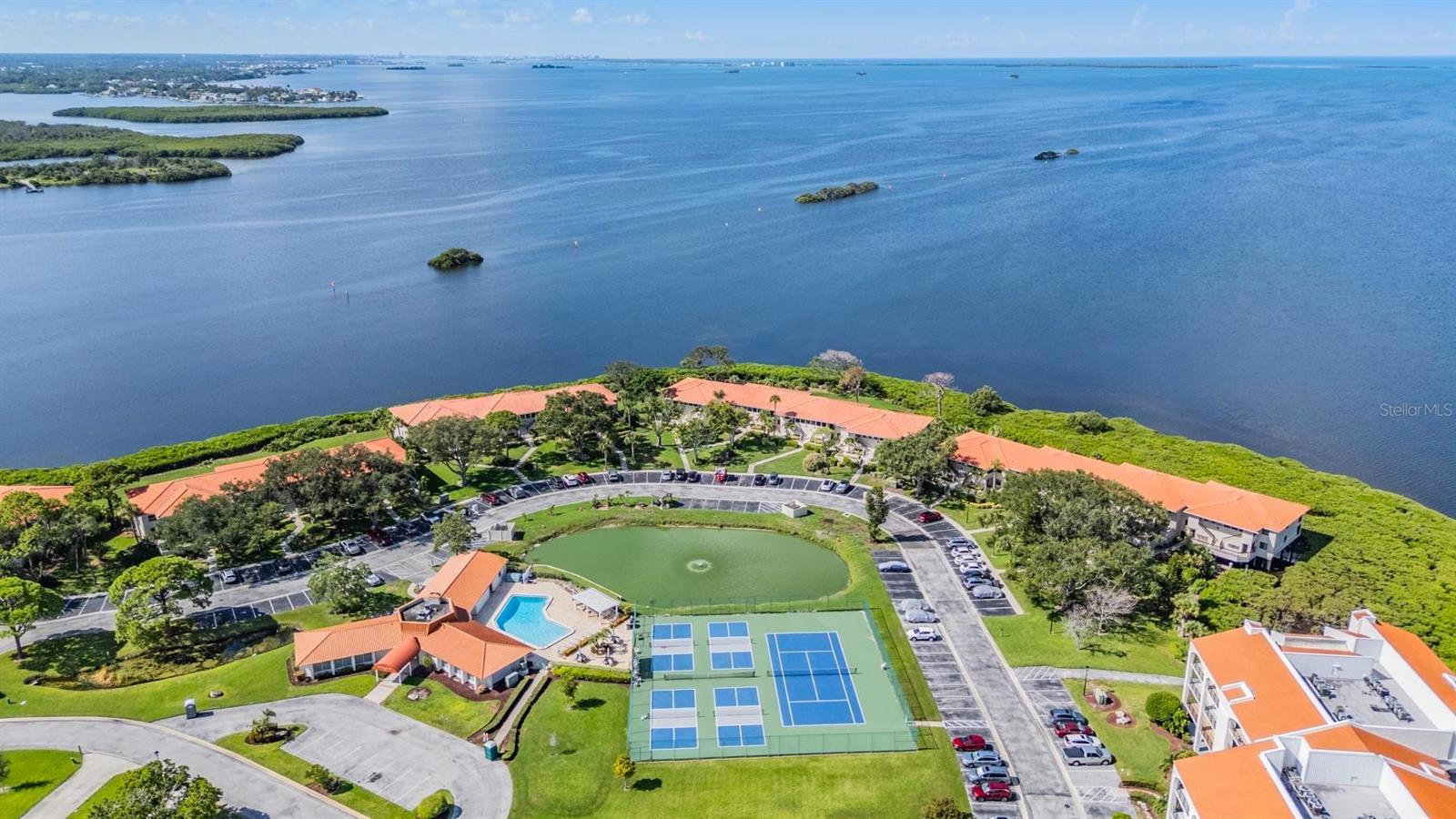 Aerial above Community - 243 MARINER DR #243, TARPON SPRINGS