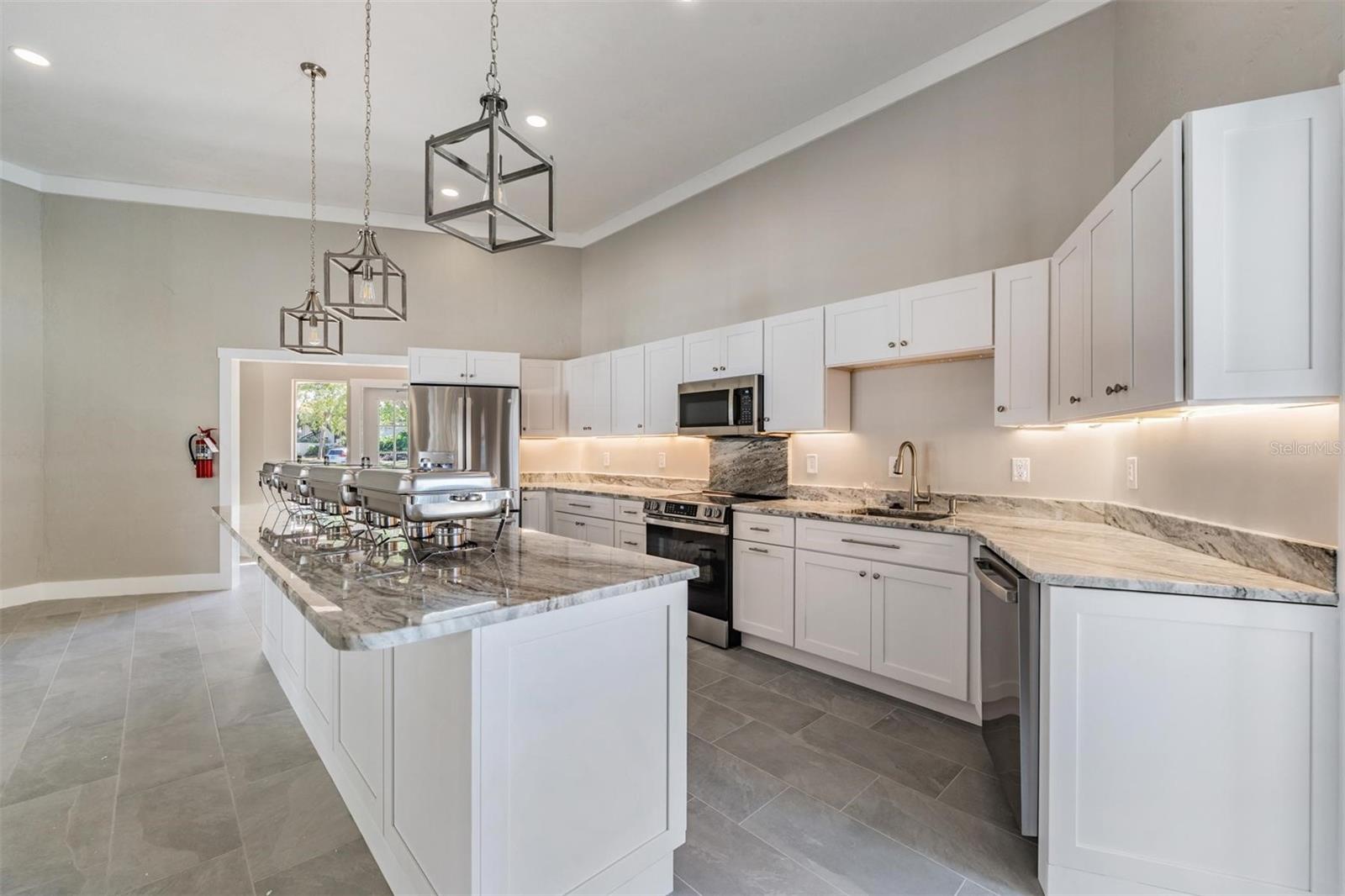 Newly Renovated Clubhouse Kitchen - 243 MARINER DR #243, TARPON SPRINGS