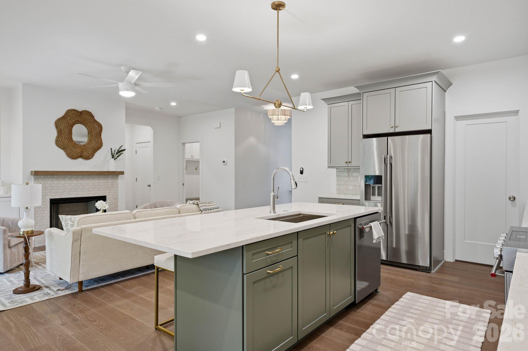 Kitchen. - 2315 Chateau Court, Matthews