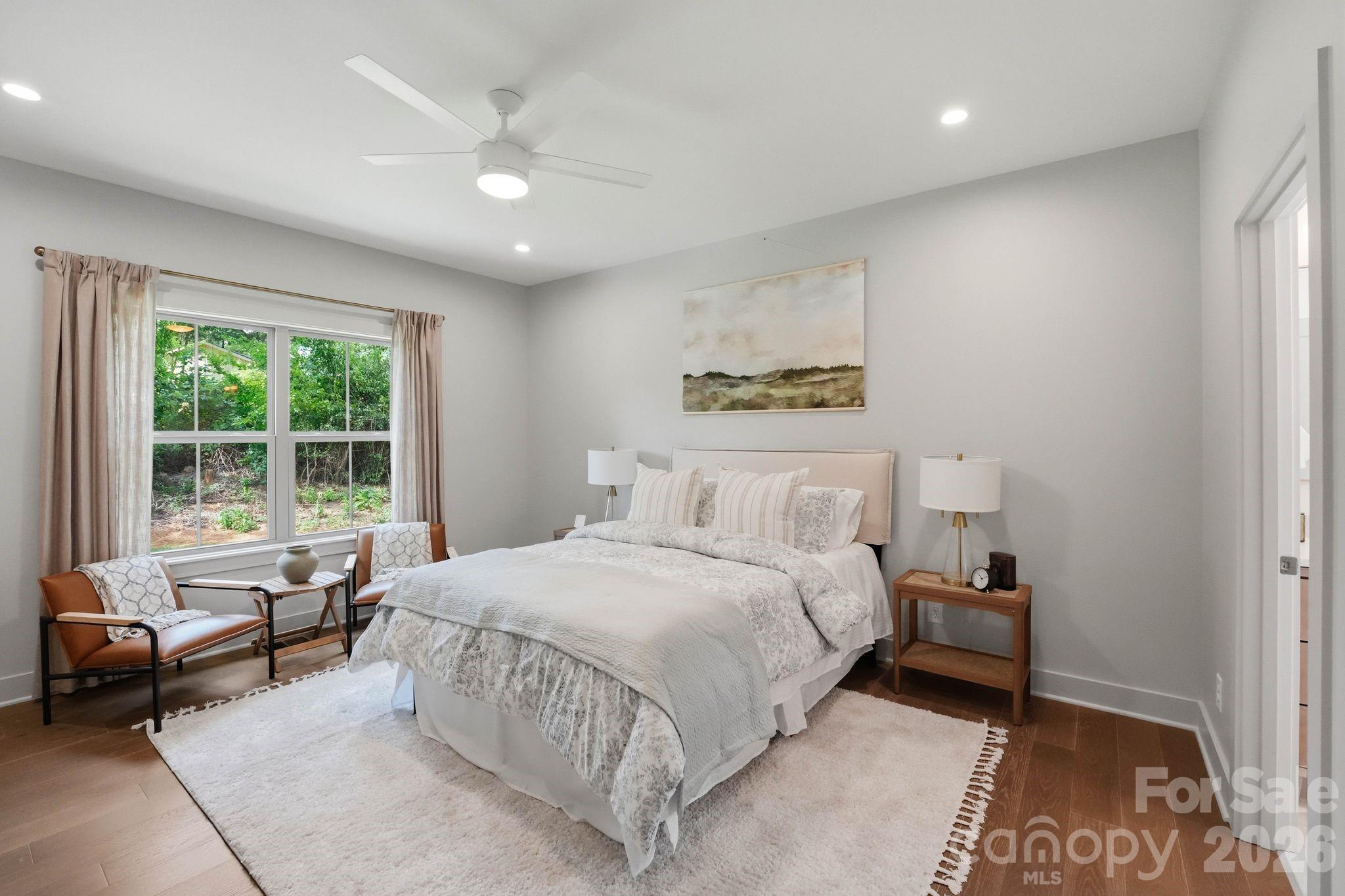 Primary bedroom. - 2315 Chateau Court, Matthews