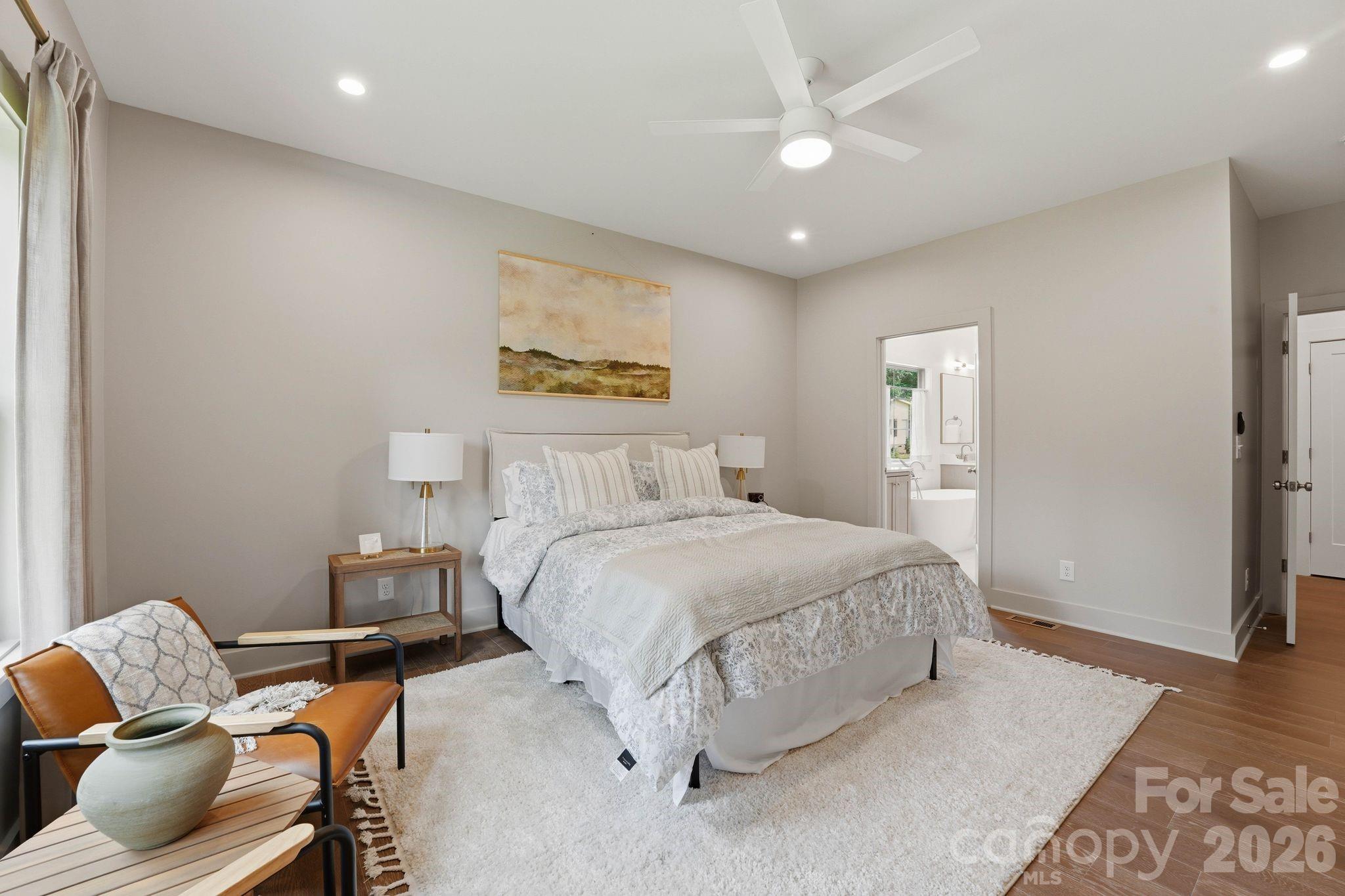Primary bedroom. - 2315 Chateau Court, Matthews
