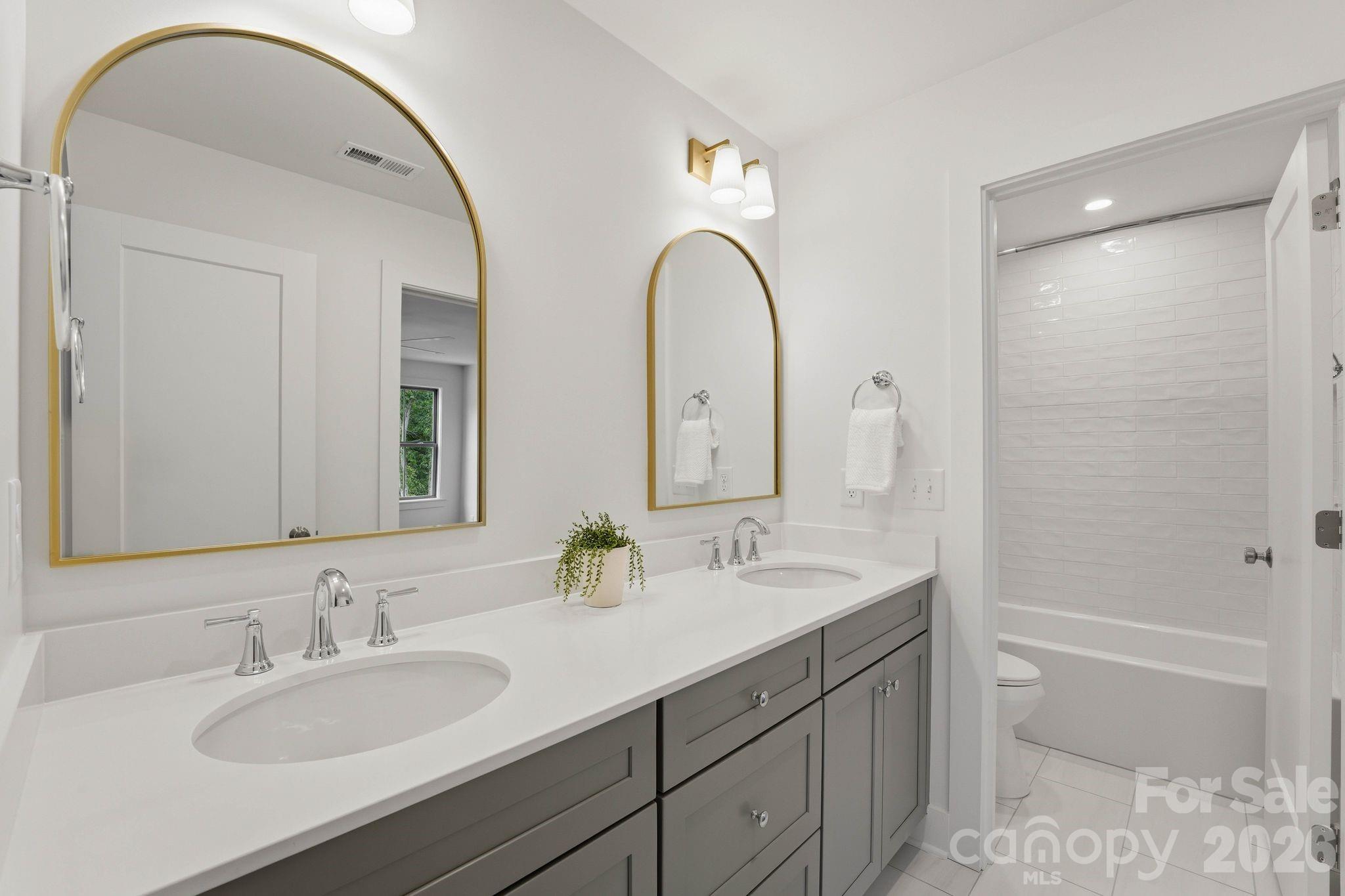 Guest bathroom. - 2315 Chateau Court, Matthews