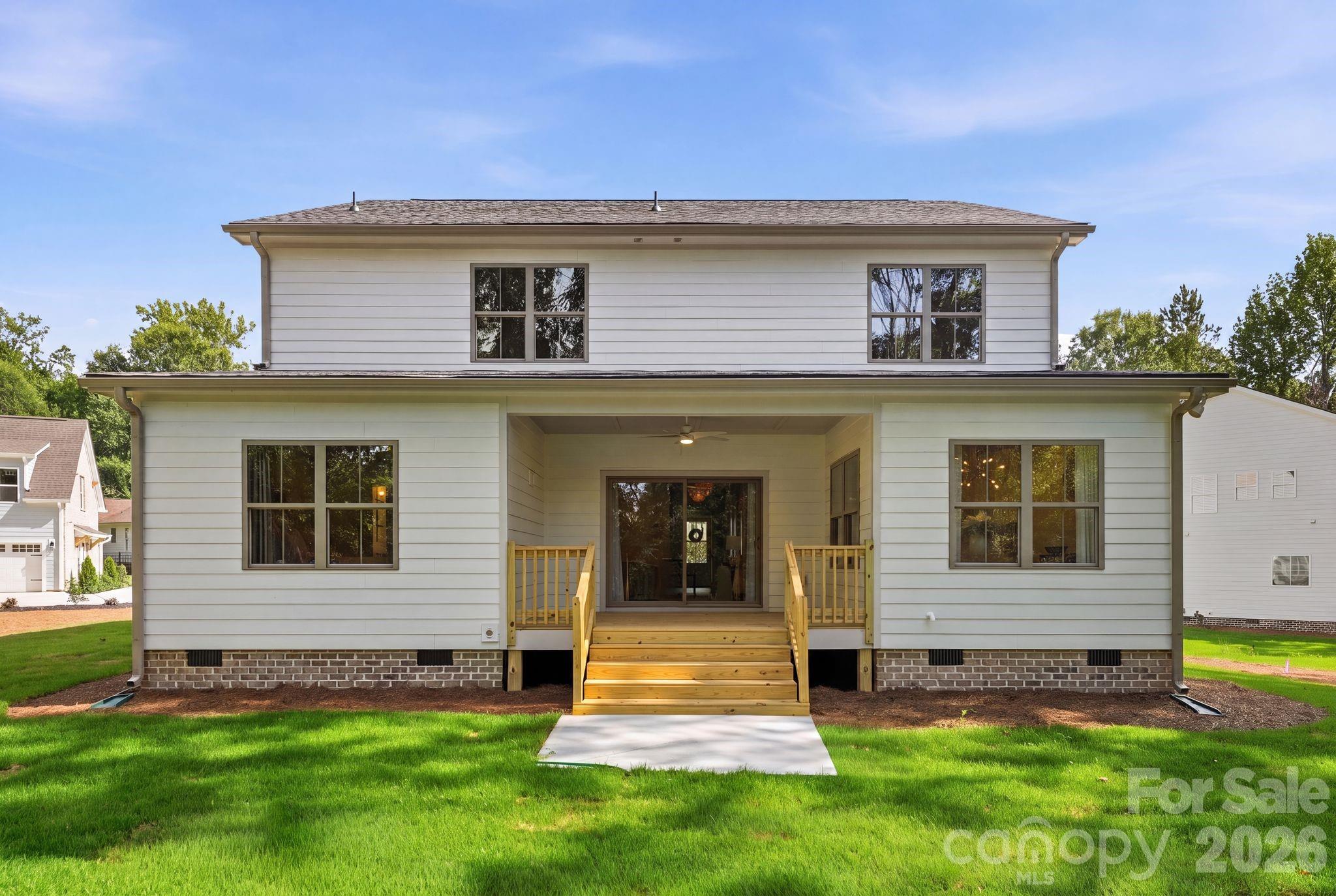 Exterior daytime view. - 2315 Chateau Court, Matthews