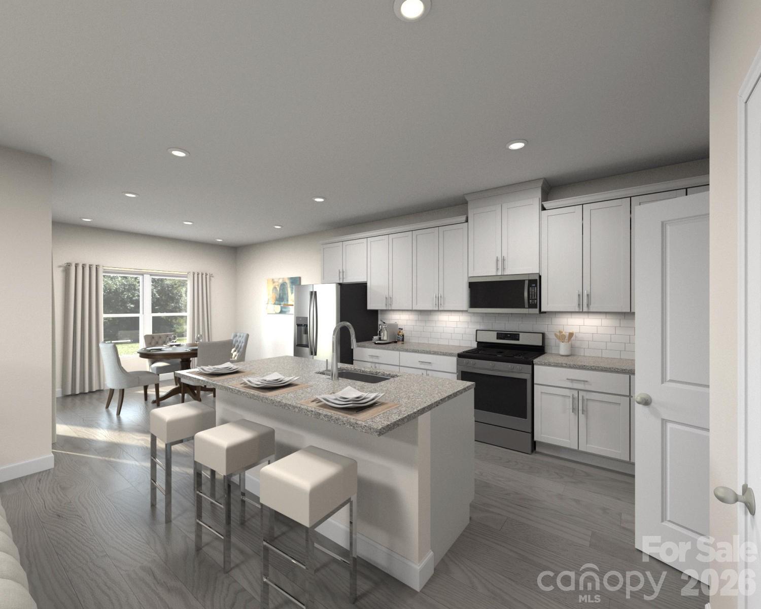 Photo is not of the actual home, but is an inspirational photo of builder’s model home and may depict options, furnishings, and/or decorator features that are not included - 5046 Poplin Valley, Cherryville