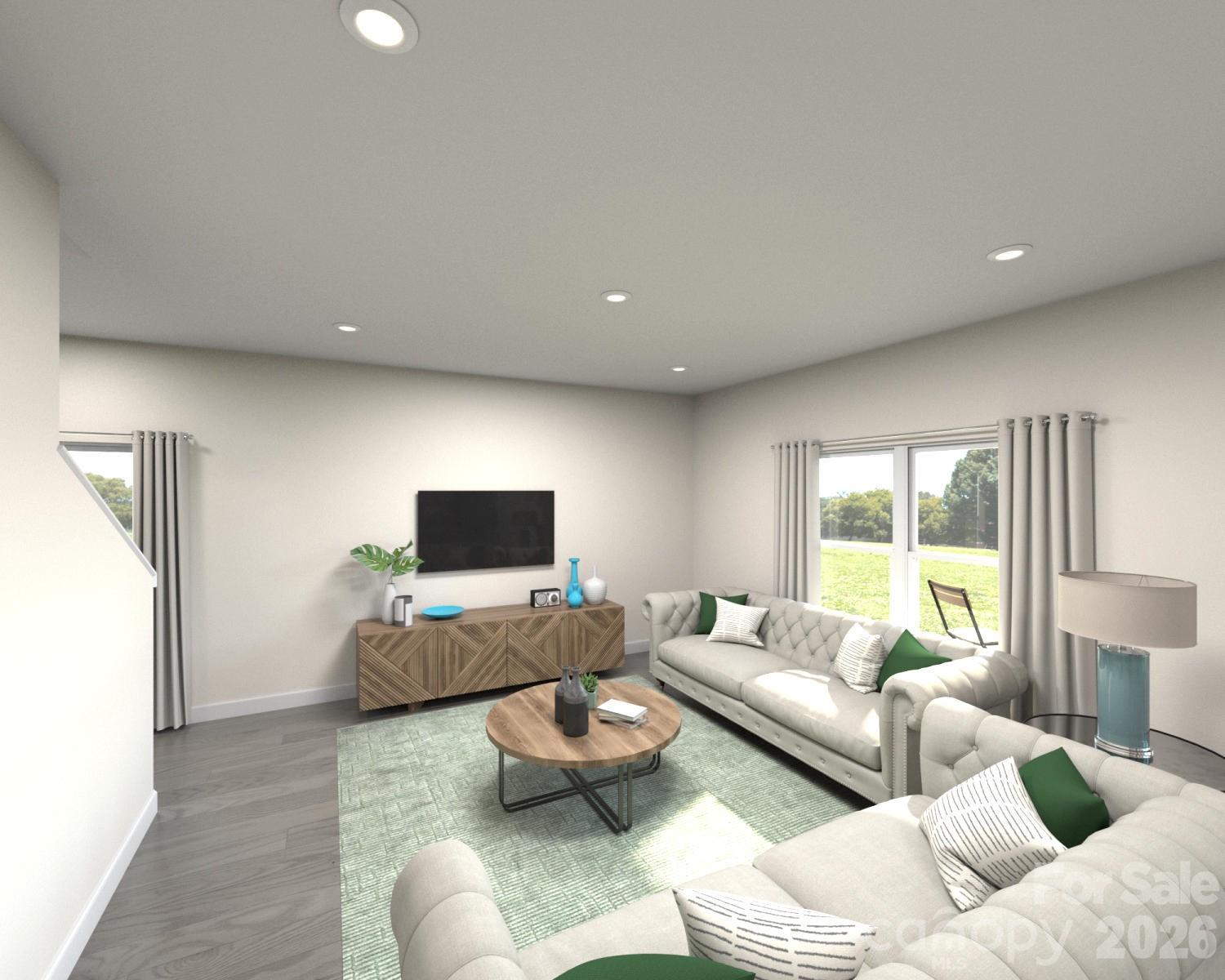 Photo is not of the actual home, but is an inspirational photo of builder’s model home and may depict options, furnishings, and/or decorator features that are not included - 5046 Poplin Valley, Cherryville
