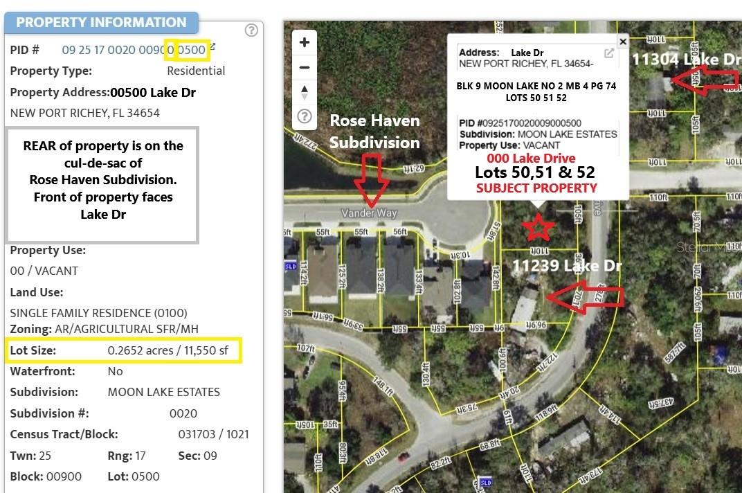 Land at Lot 50, 51, 52 LAKE DR, NEW PORT RICHEY, photo 7 of 11