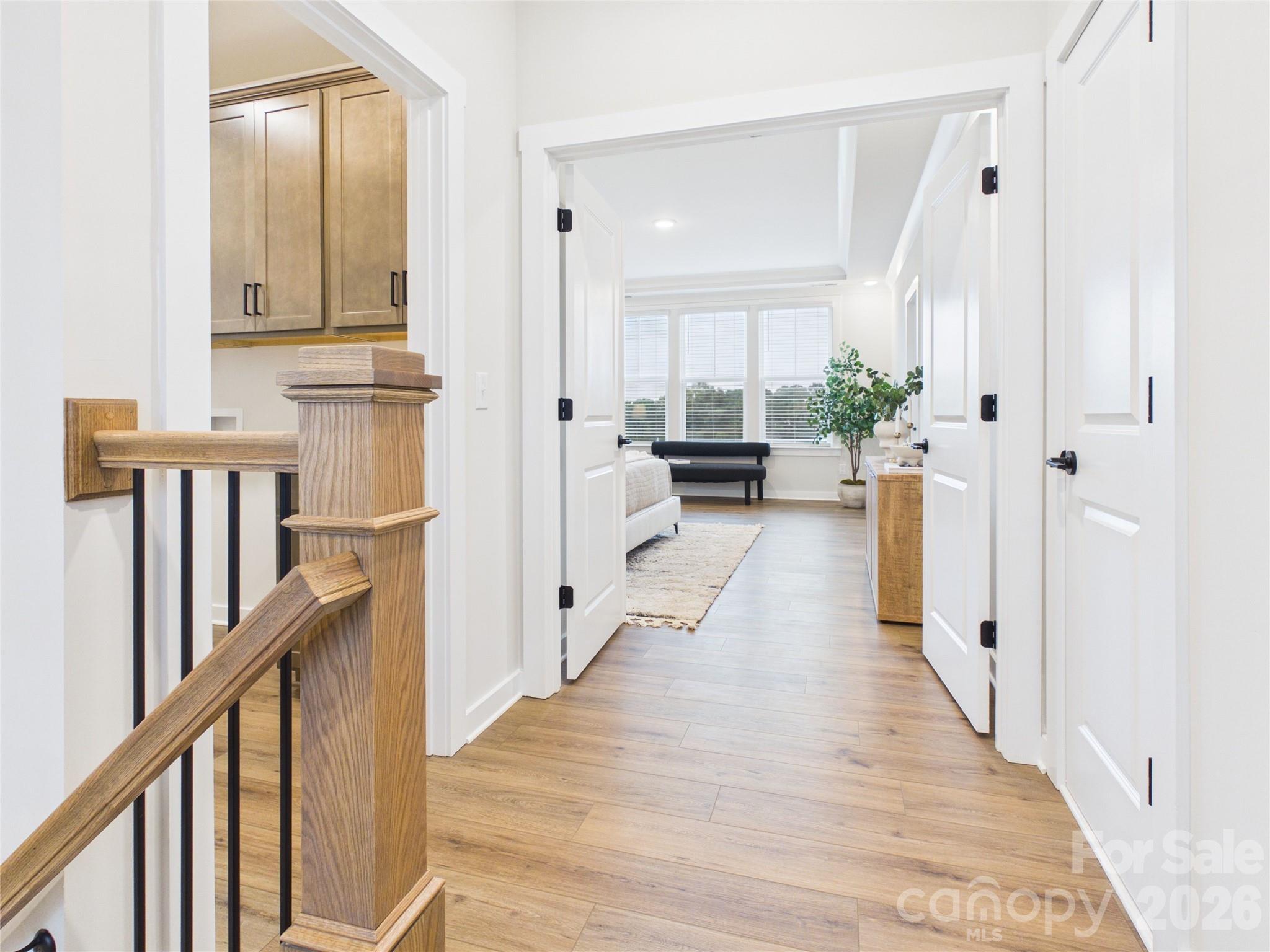 Laundry Room and Primary Bedroom Entry - 1065 Rolling Meadows Drive, Mooresville