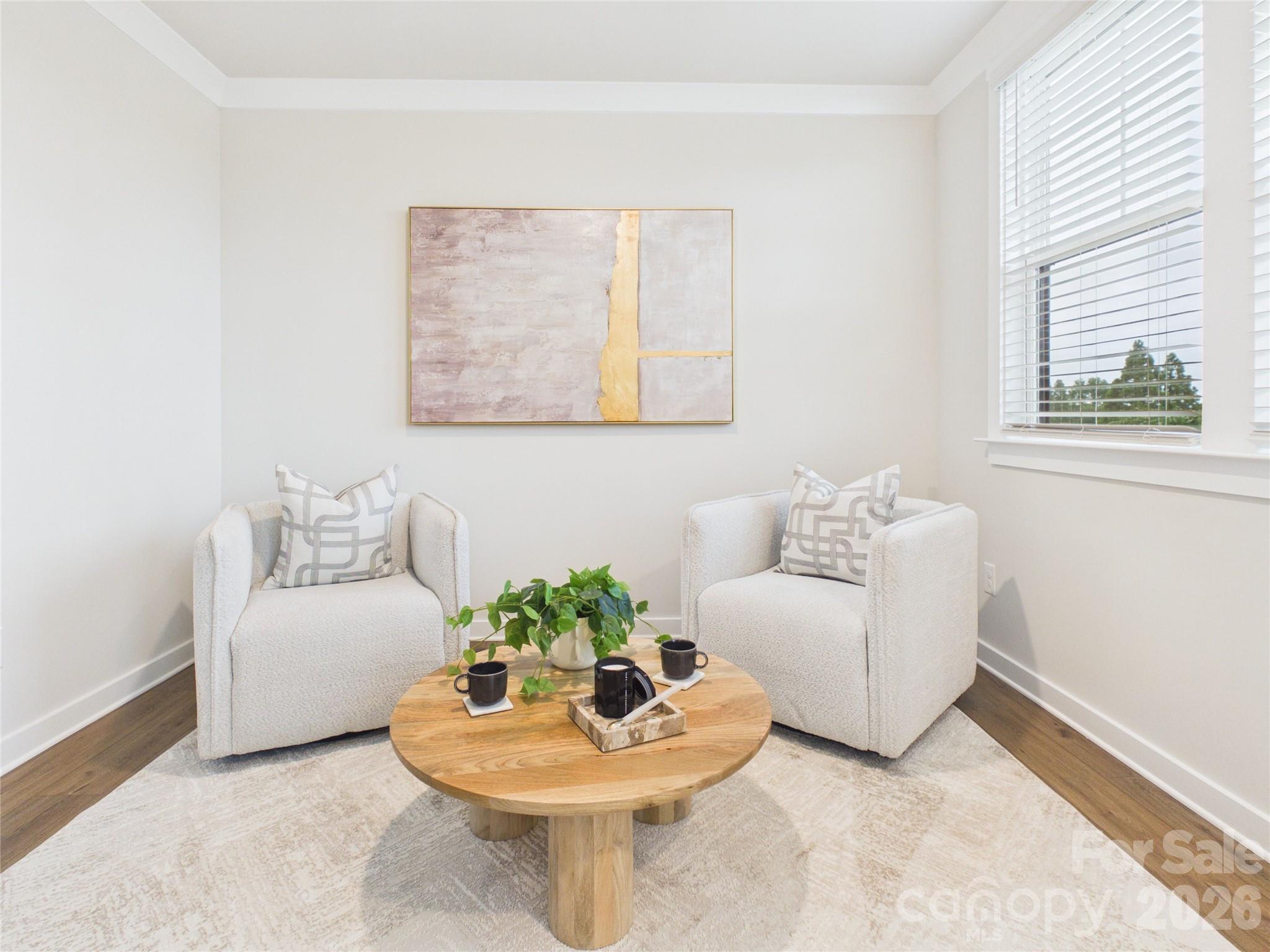 Primary Bedroom Sitting Room - 1065 Rolling Meadows Drive, Mooresville