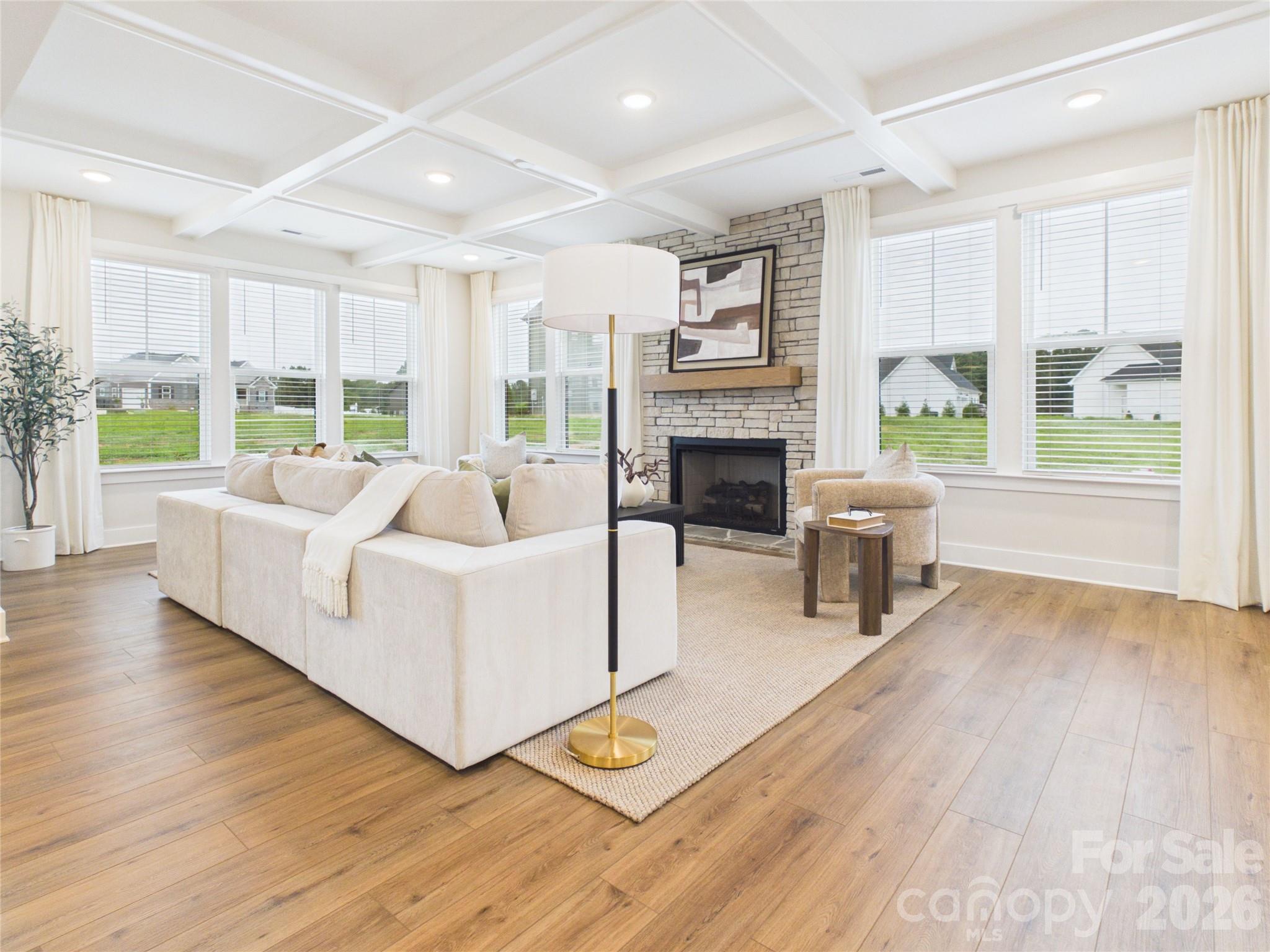 Family Room with lots of natural light. - 1065 Rolling Meadows Drive, Mooresville