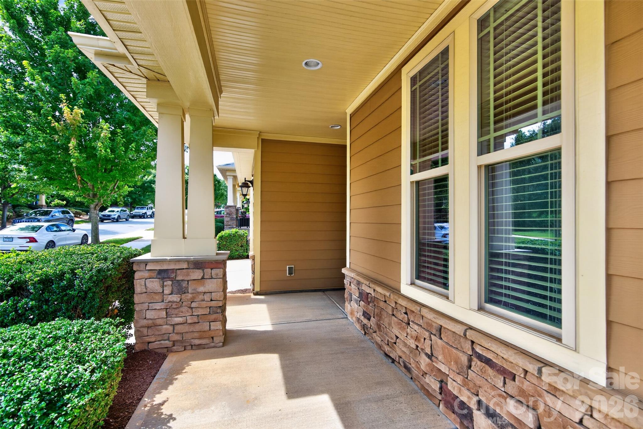 127 Johnson Manor front porch - 127 Johnson Manor Street, Mooresville