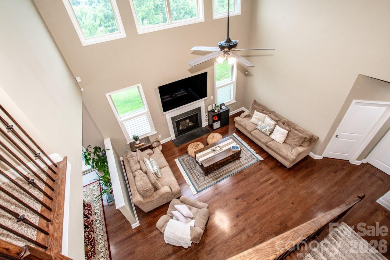 Hardwood floors - 130 Eagles Landing Drive, Mooresville