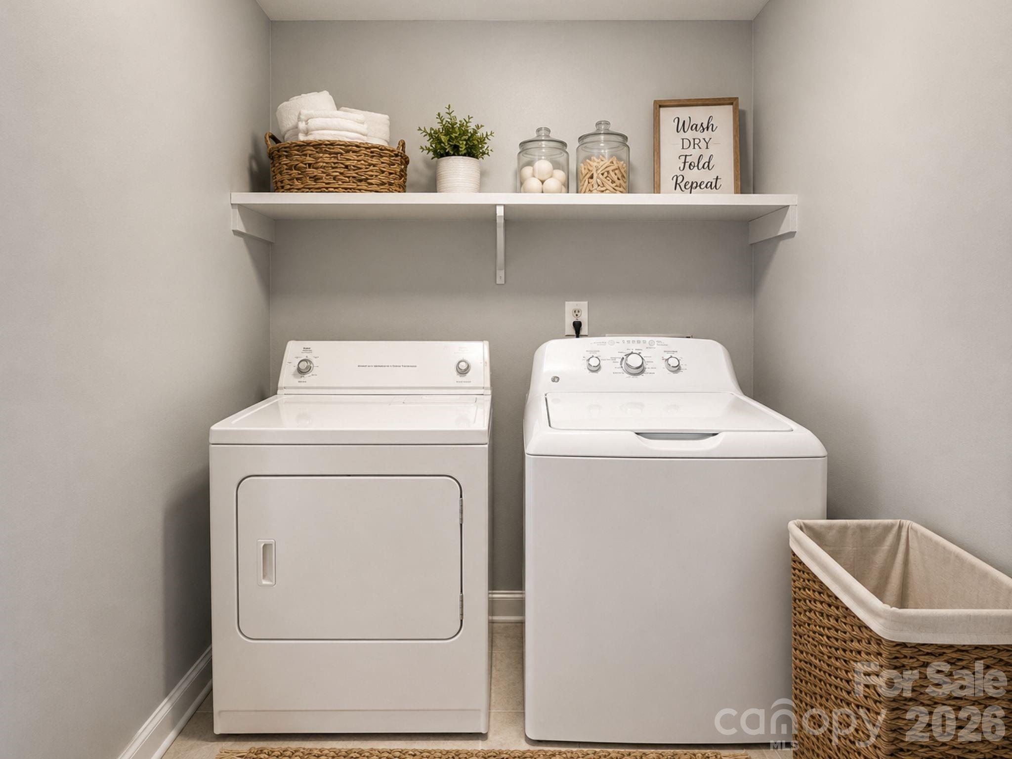 Laundry room - 2109 Fernwood Drive, Shelby