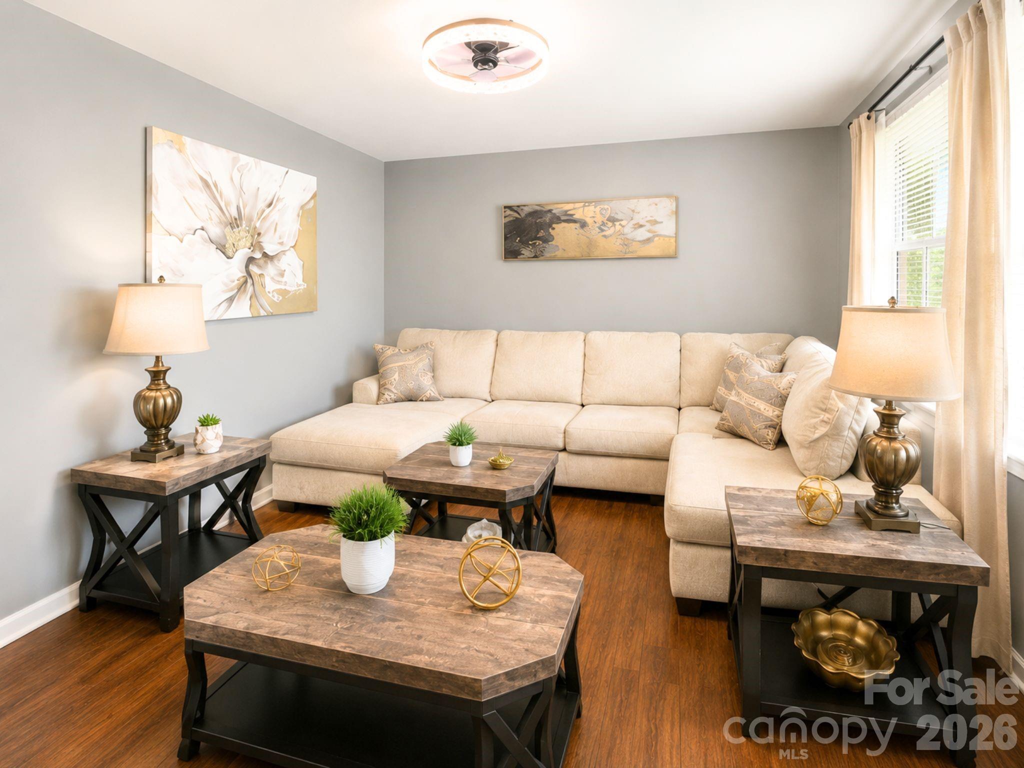 Living Room - 2109 Fernwood Drive, Shelby