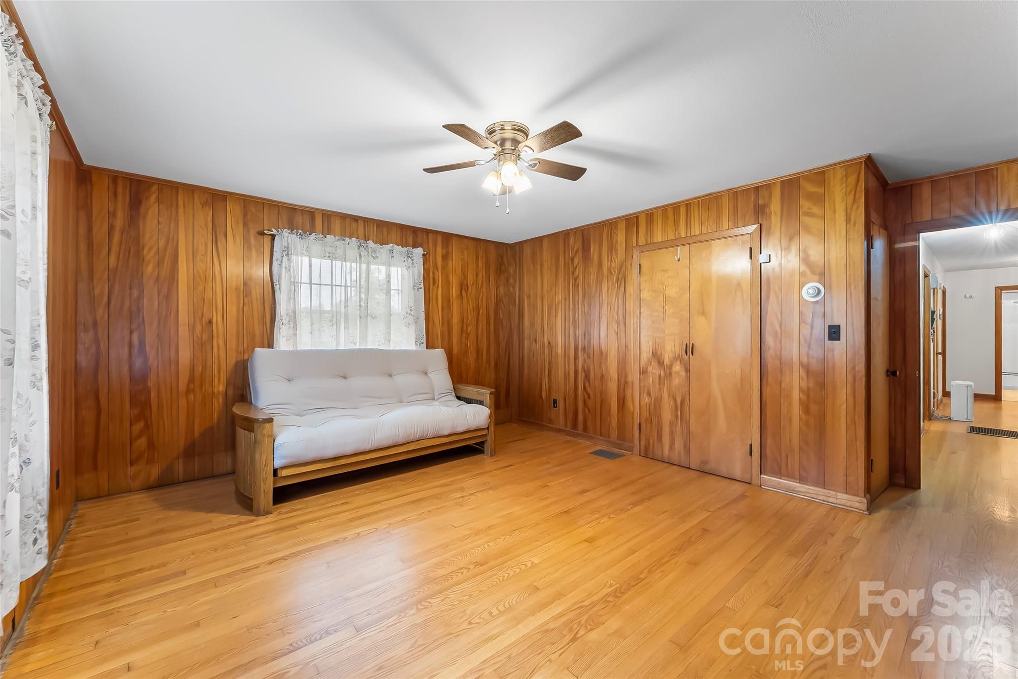 Bedroom with fireplace - 8647 US 221 Highway N, Marion